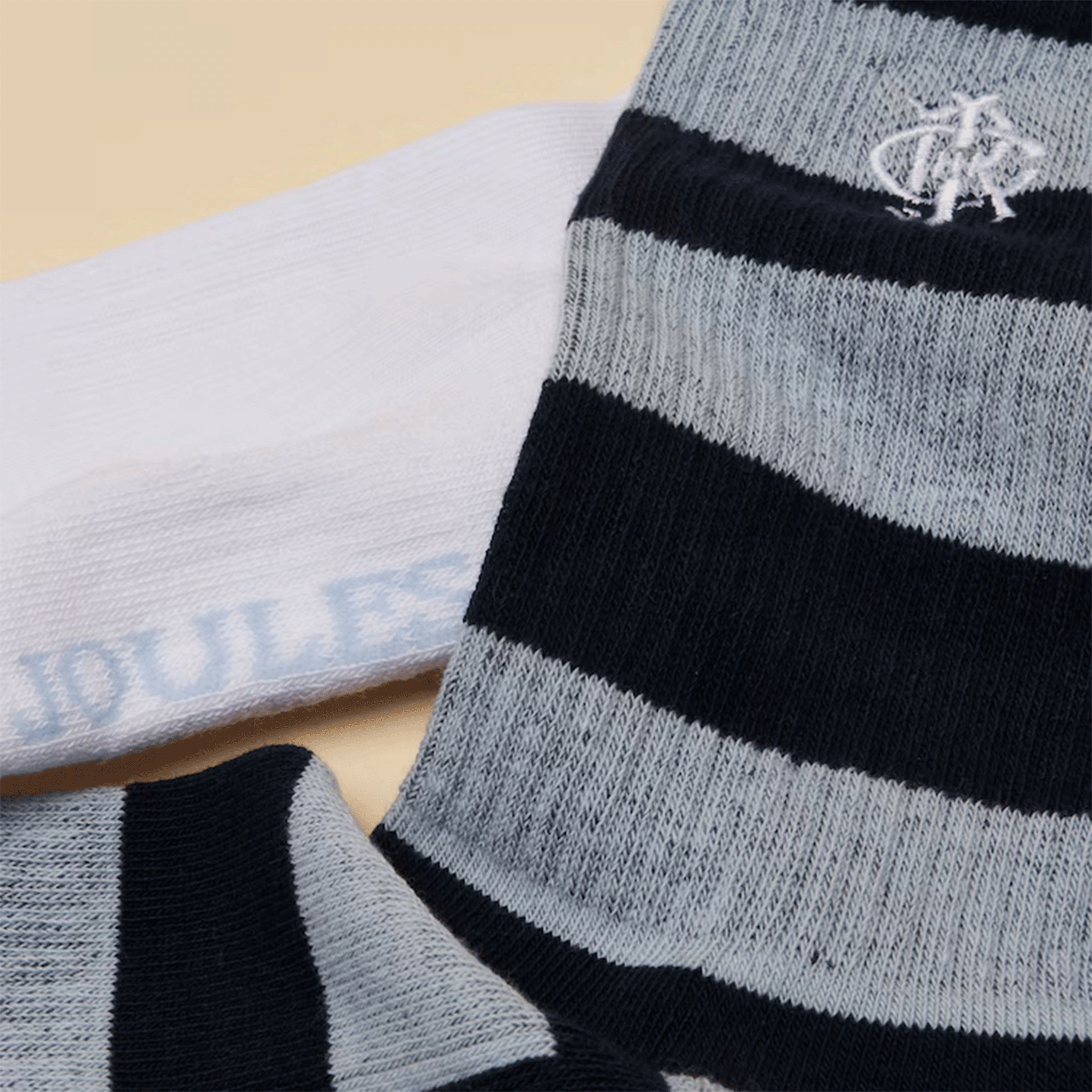 Joules Volley Socks Two Pack Blue