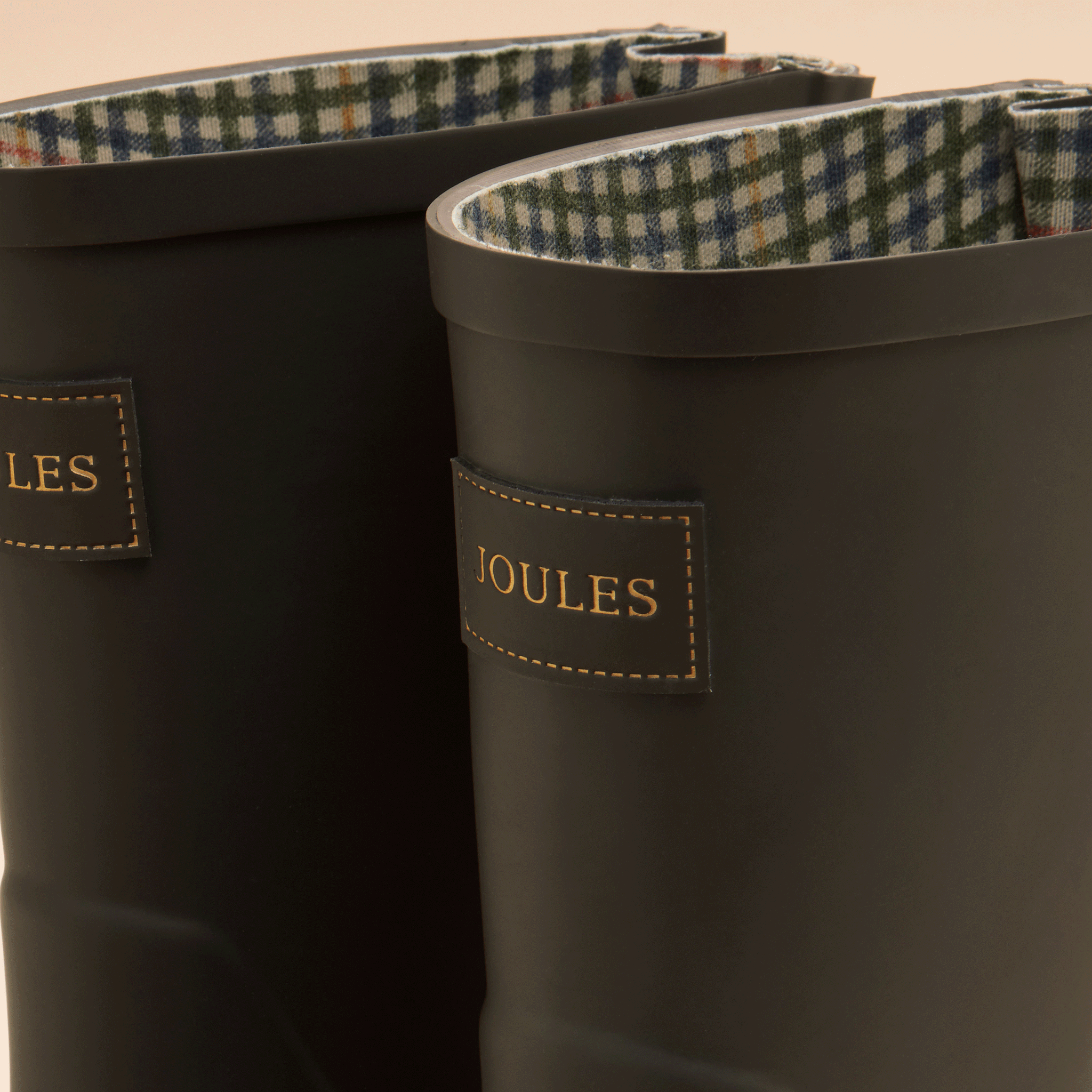 Joules Wistow Adjustable Mid Height Wellies Brown
