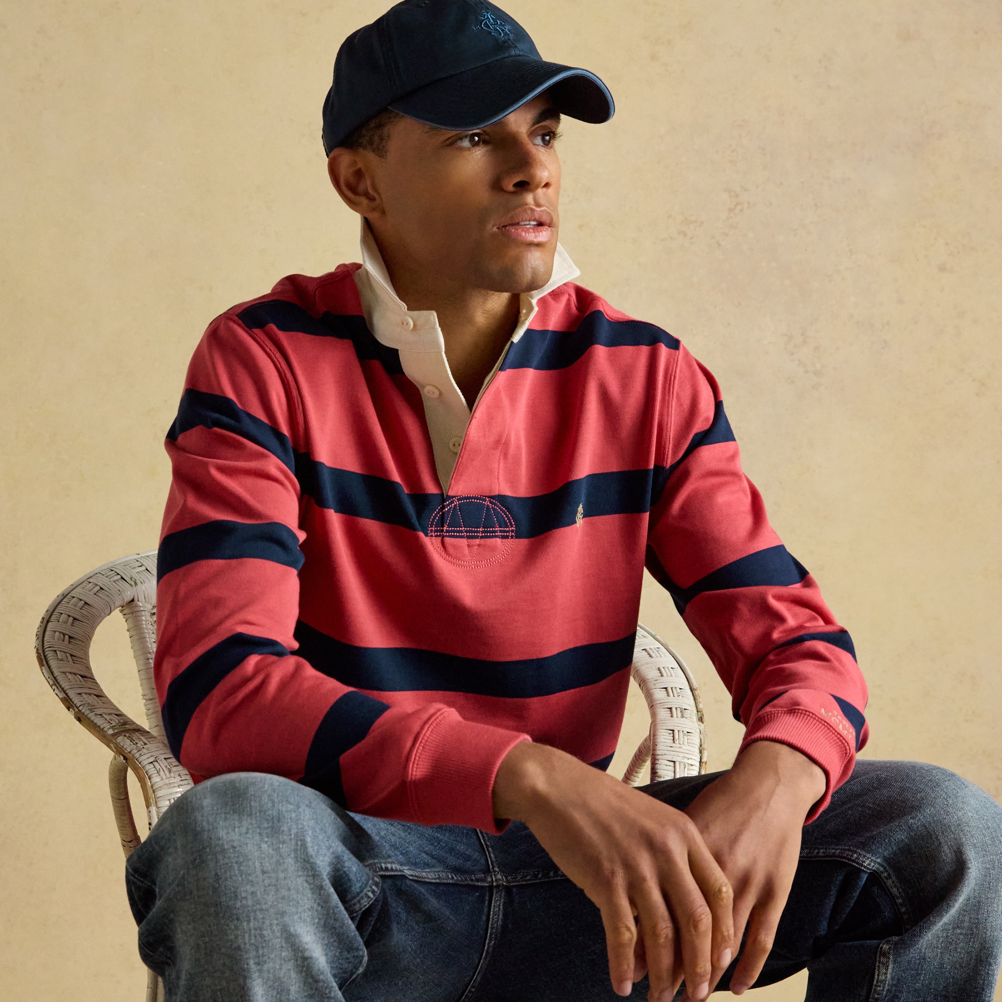 Joules Daley Cap in Navy