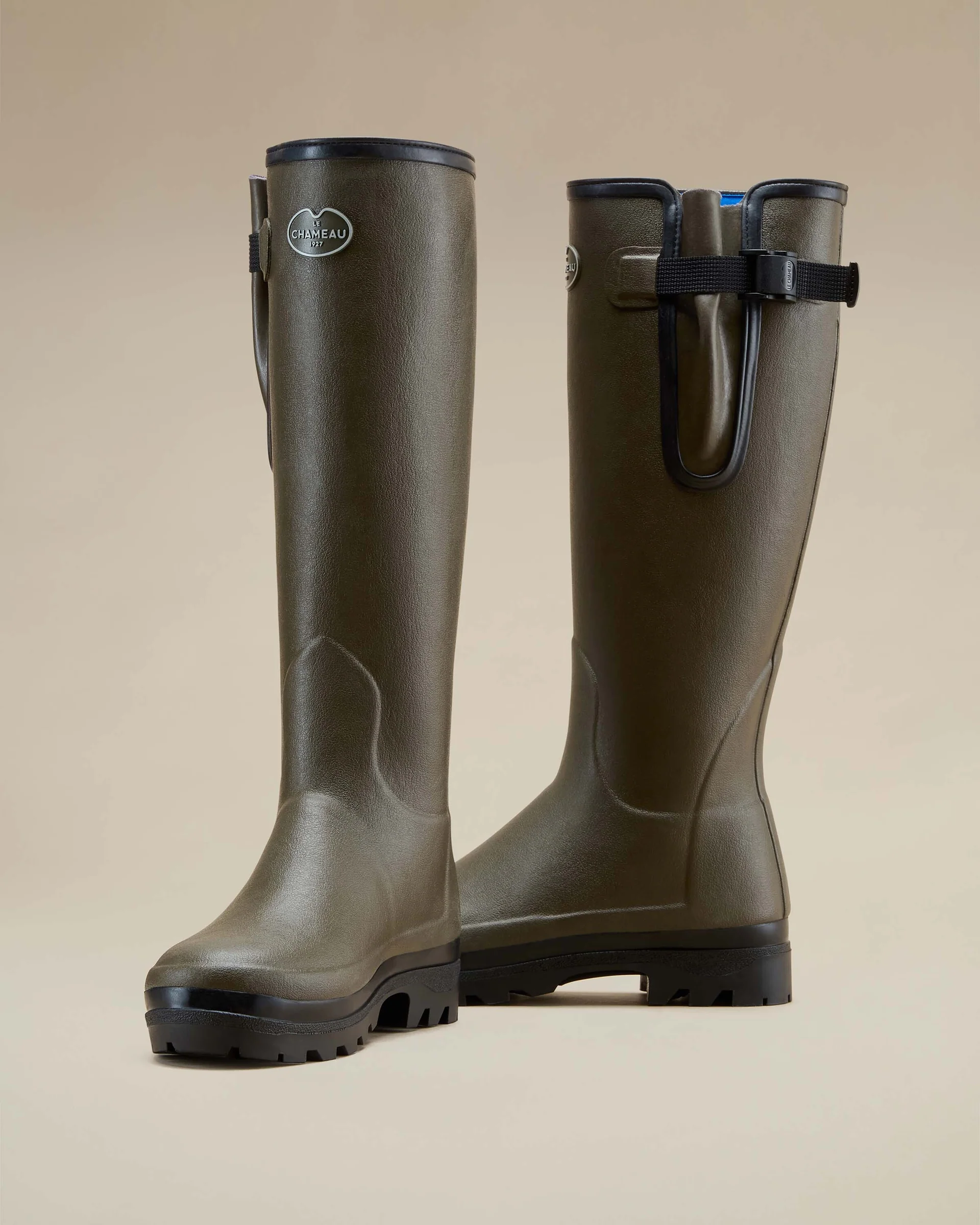Le Chameau Women's Vierzonord Neoprene Line Boot Vert Chameau