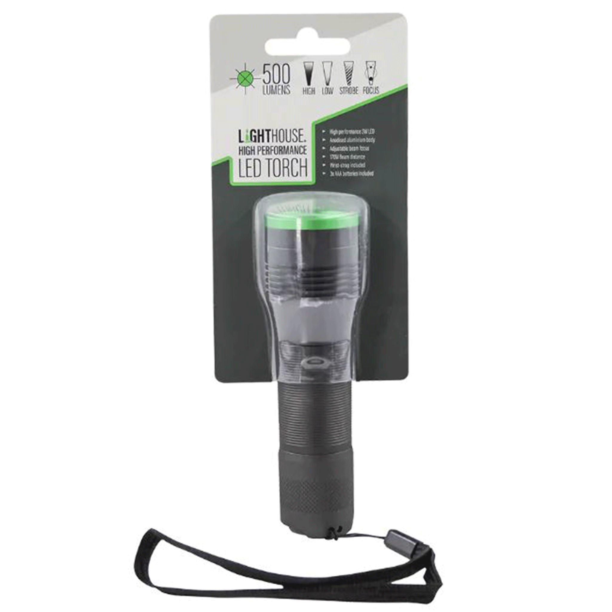Lighthouse Focus500 High Performance LED Torch