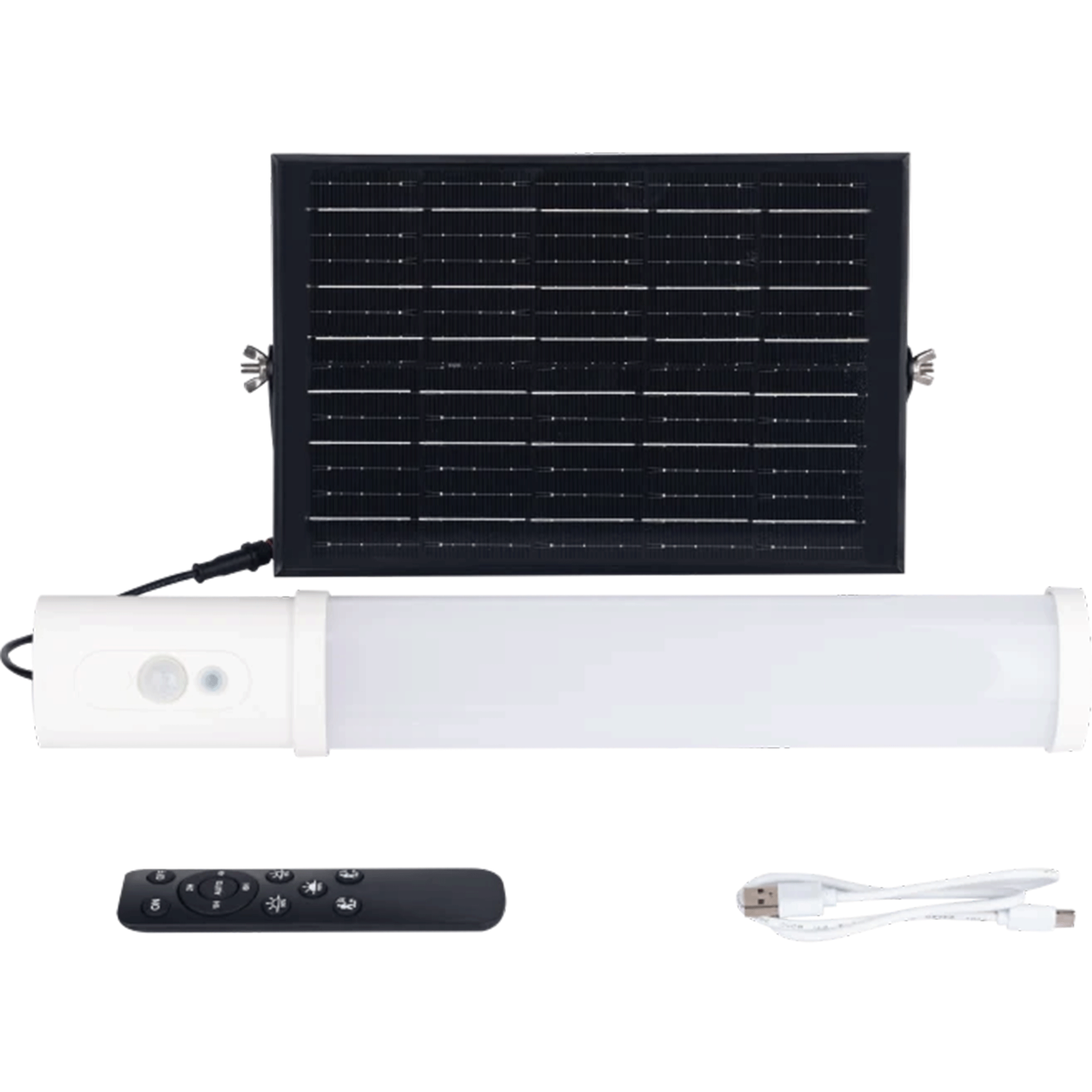 Luceco Solar Batten Shed & Garage Light with PIR Sensor 1000lm