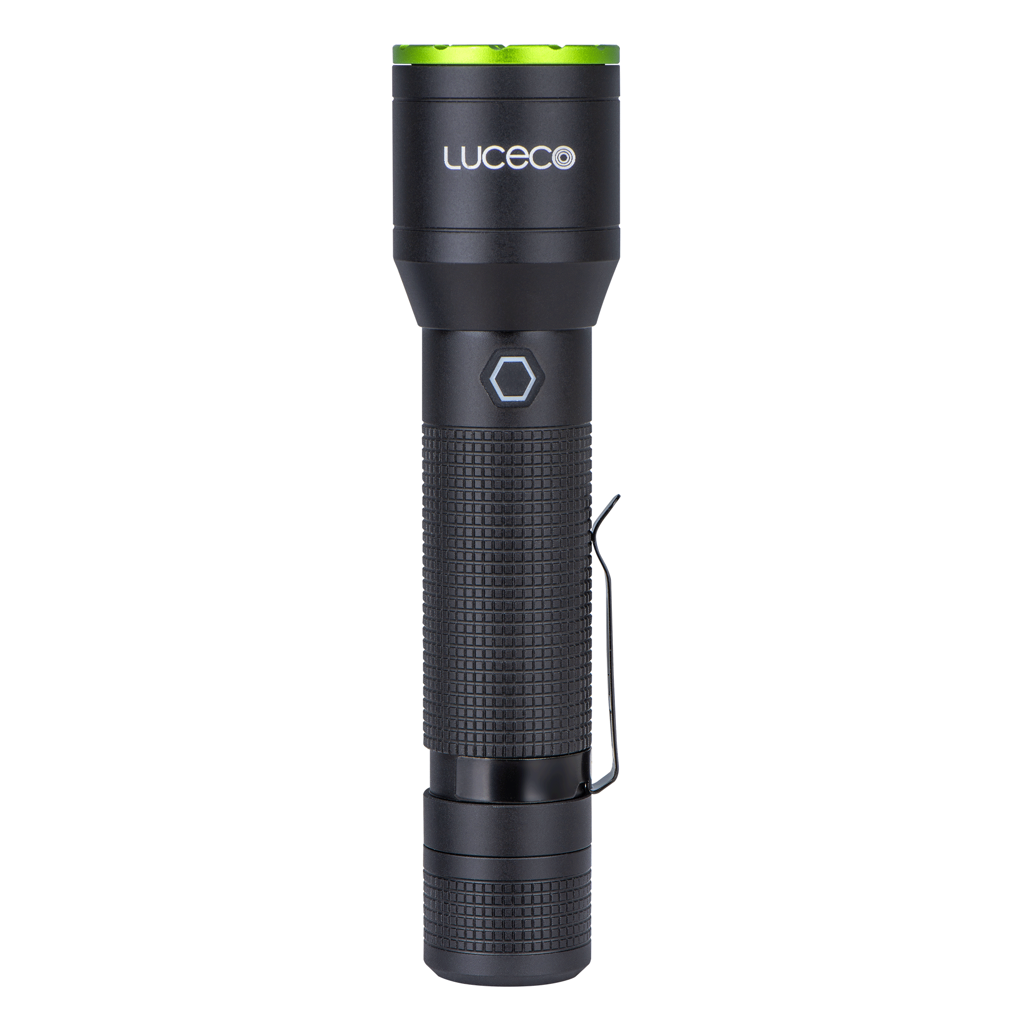 Luceco Multi Focus USB-C Rechargeable LED Hand Torch 400lm Black 4W