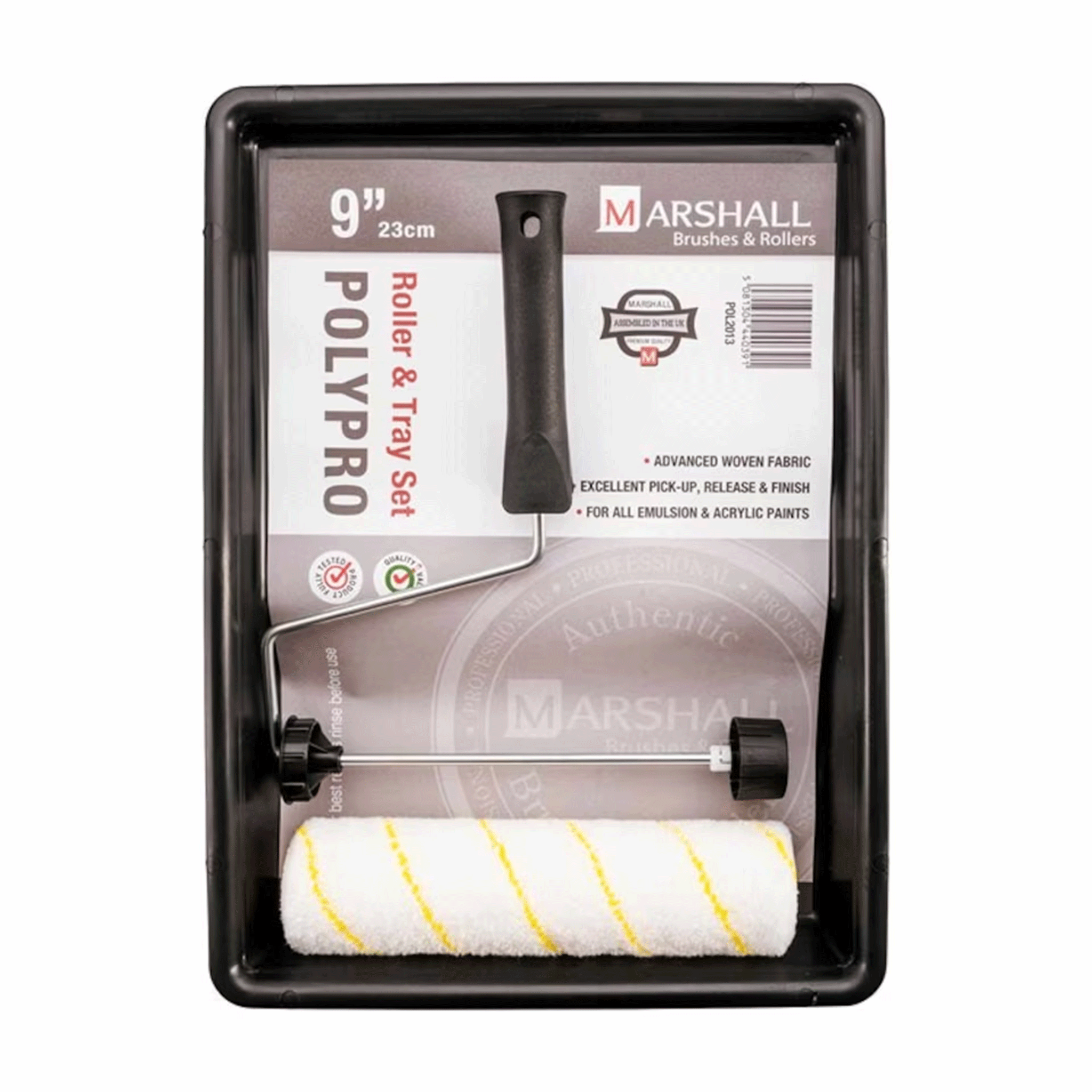 Marshall 9 Inch Roller & Tray Set
