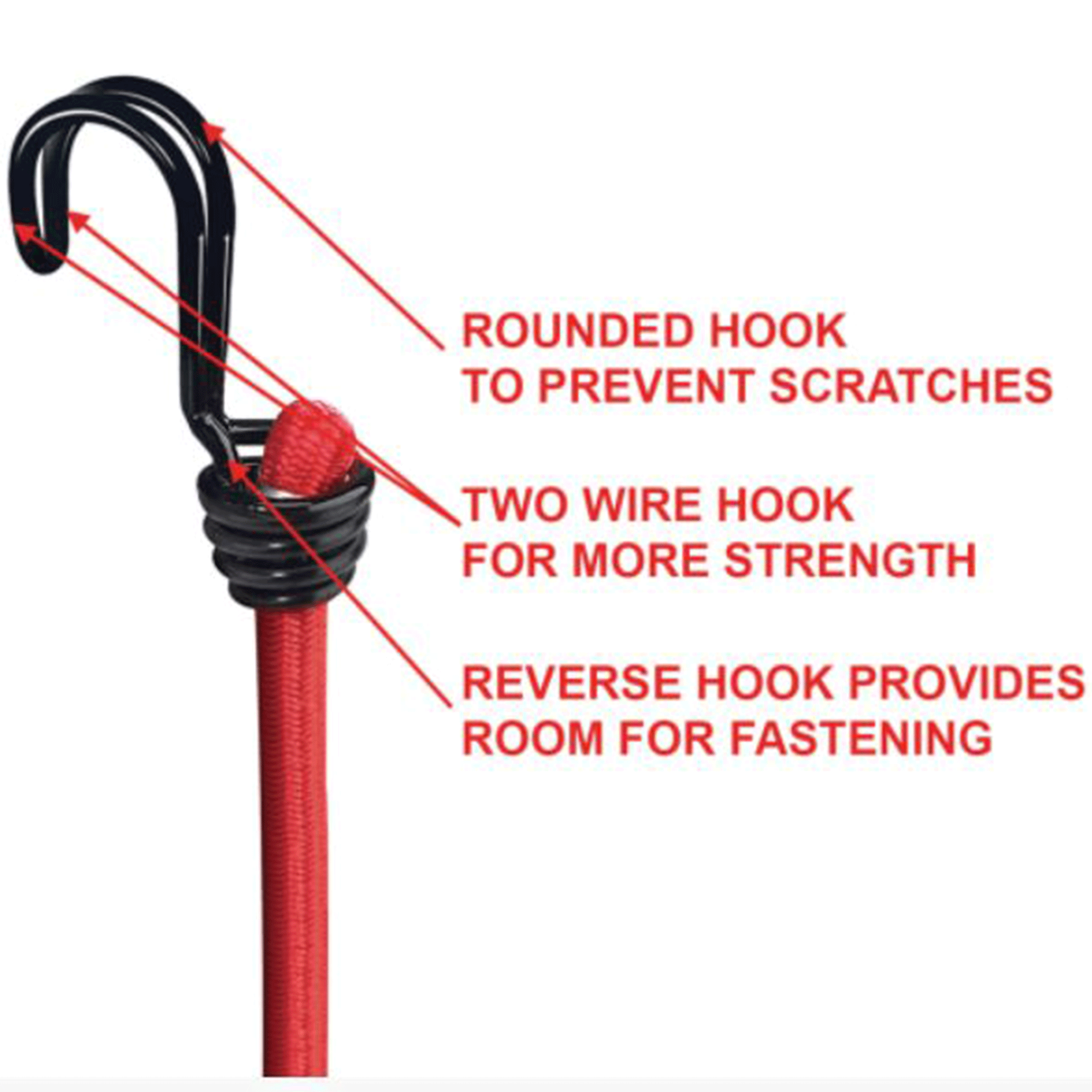 Master Lock Twin Wire Bungee Organiser 10 Piece Set