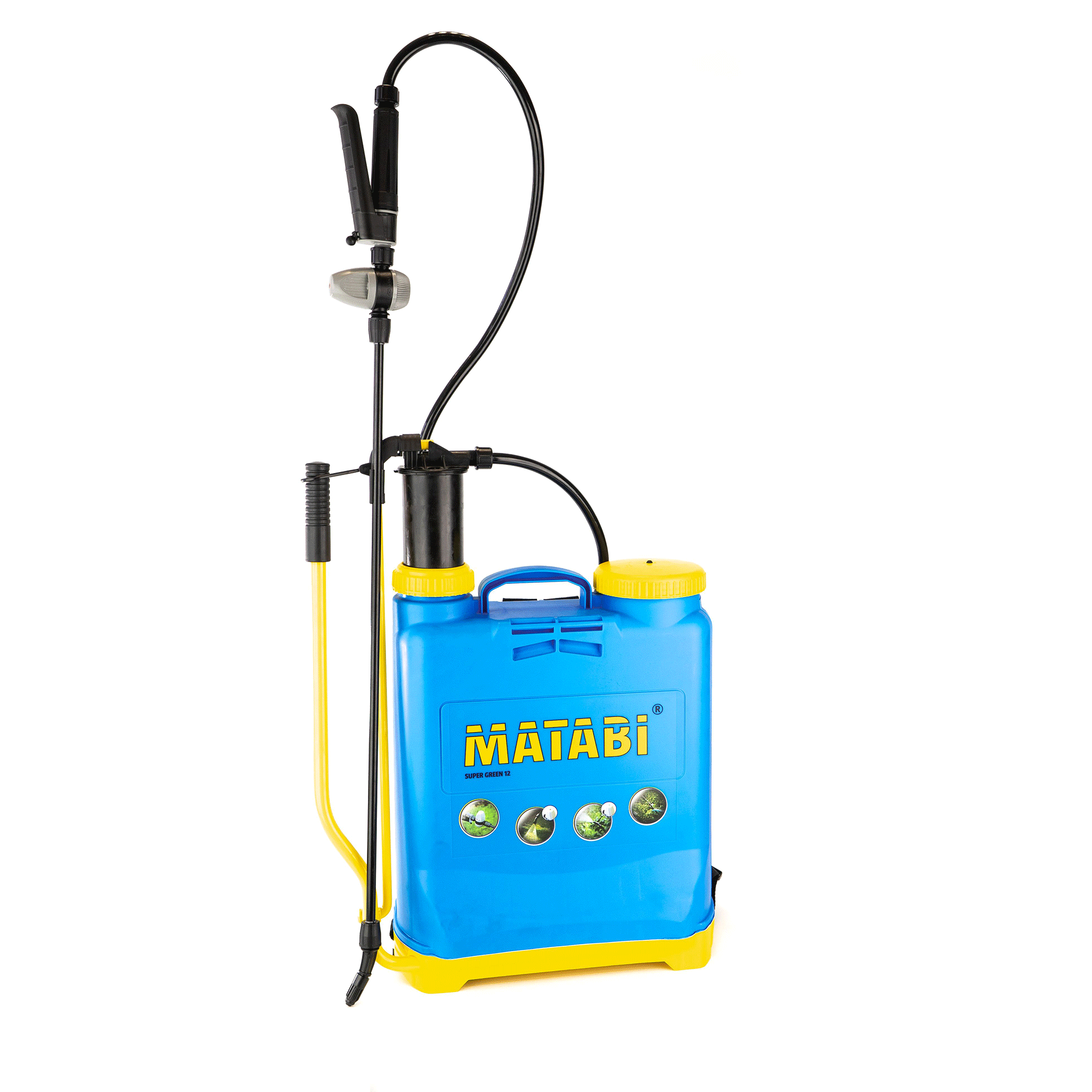 Matabi Super Green 12 Backpack Sprayer 12L with Fibreglass Lance
