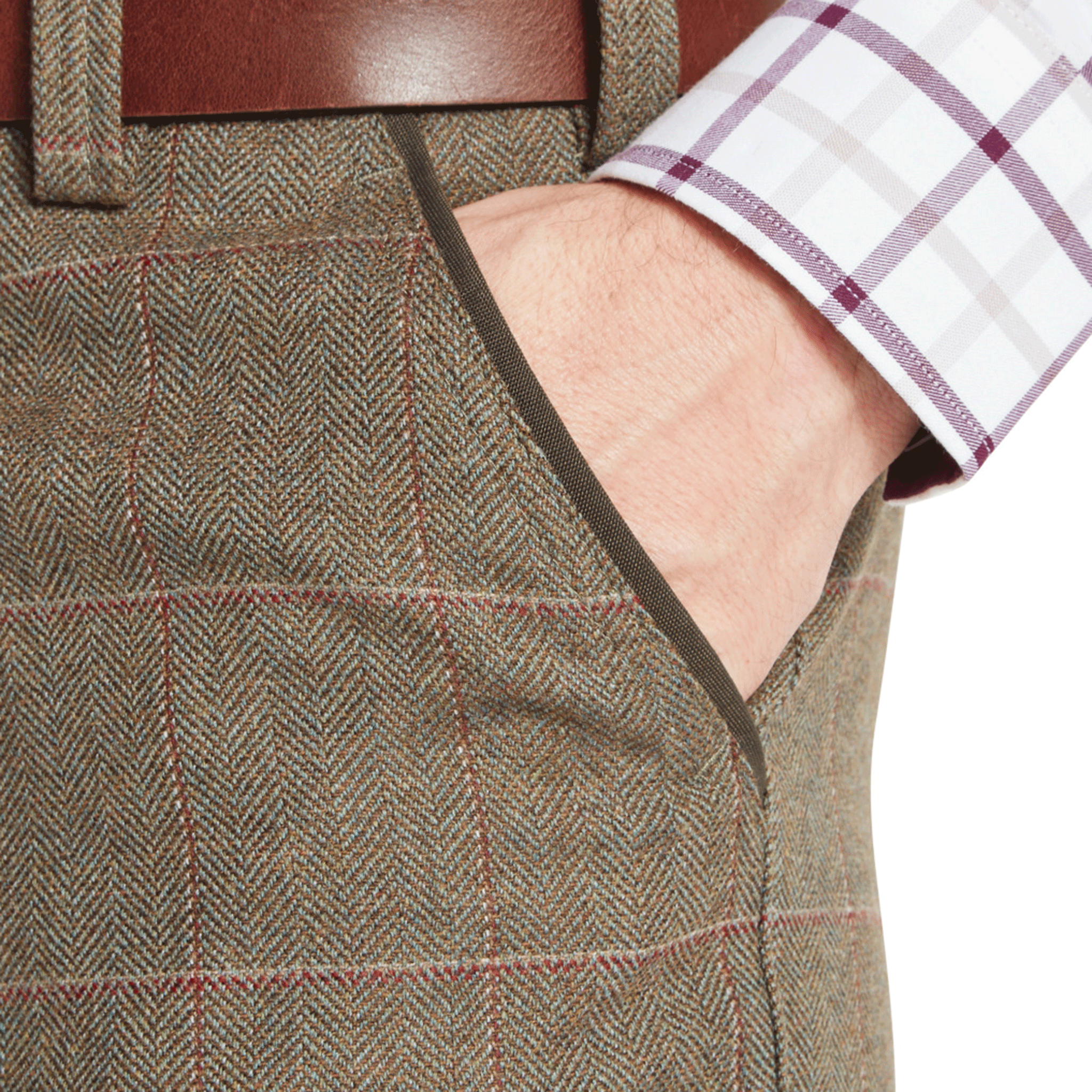 Schöffel Men's Country Ptarmigan Tweed Plus Twos Lochlane Tweed