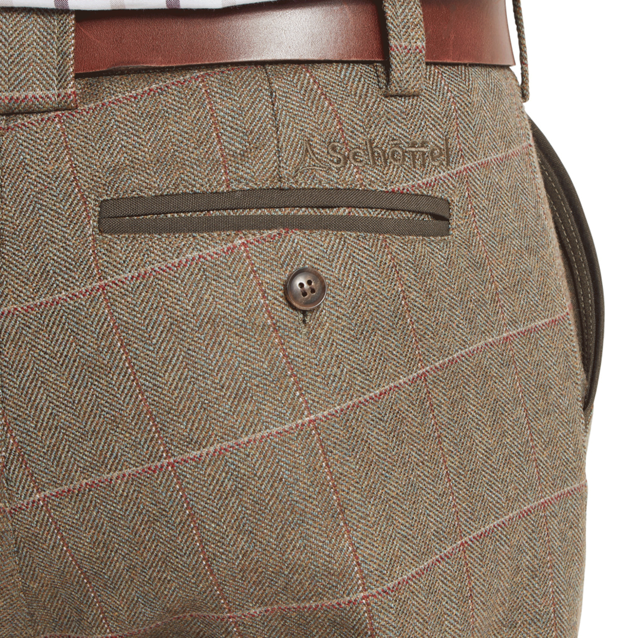Schöffel Men's Country Ptarmigan Tweed Plus Twos Lochlane Tweed