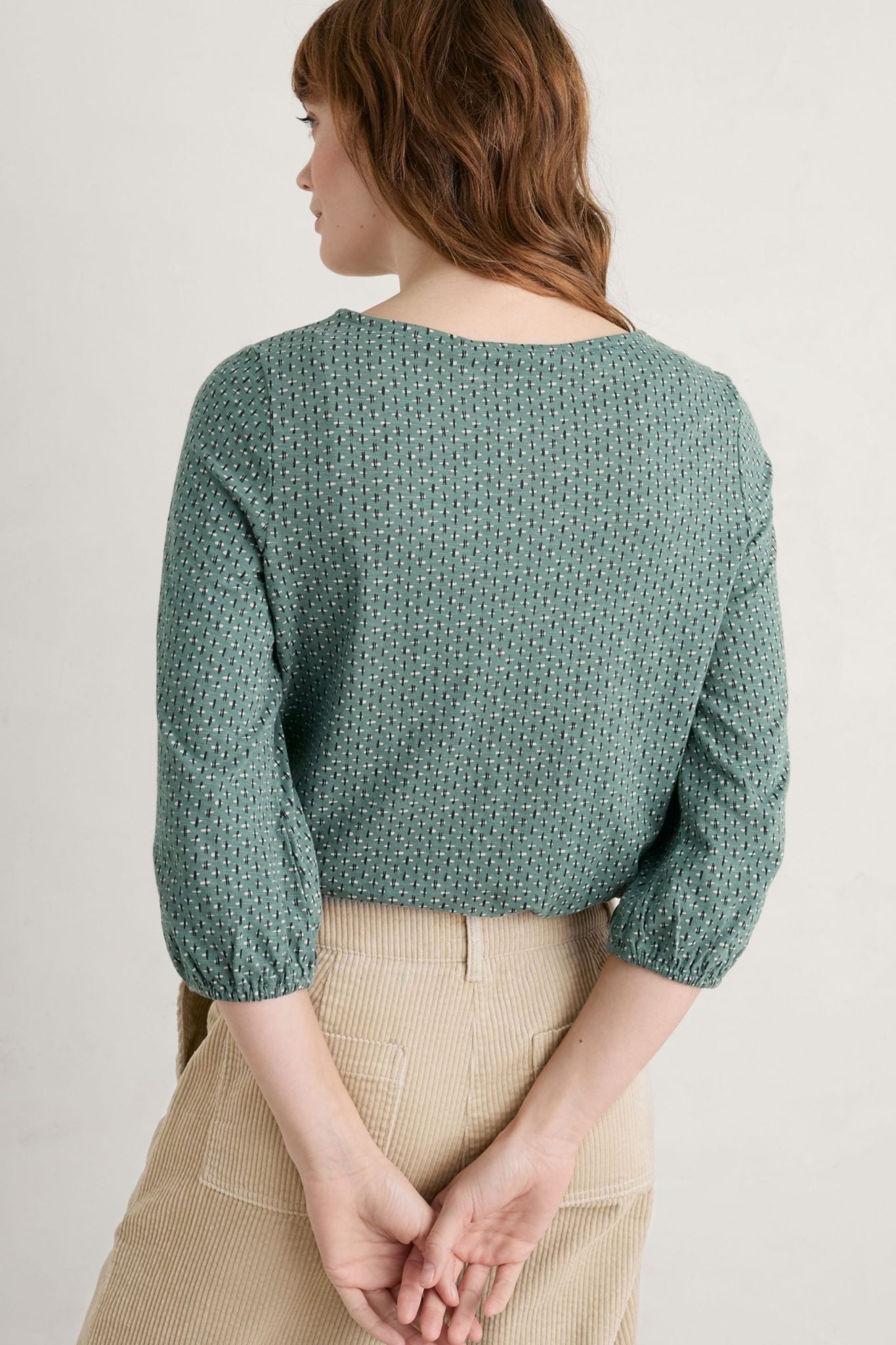 Merrysole Top - Darn Stitch Headland - 5