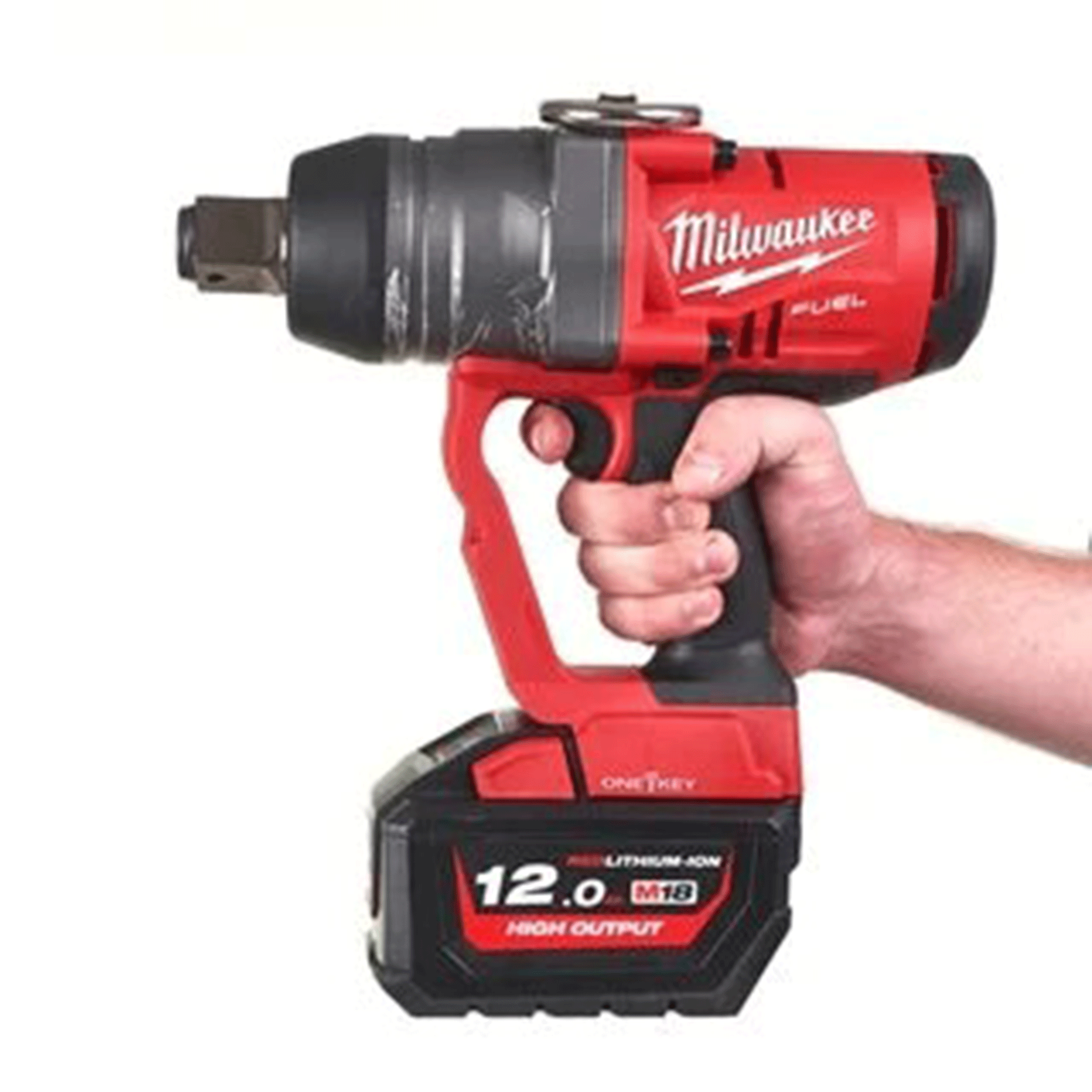 Milwaukee M18ONEFHIWF1-0 M18 FUEL™ ONE-KEY™ 1″ High Torque Impact Wrench with Friction Ring