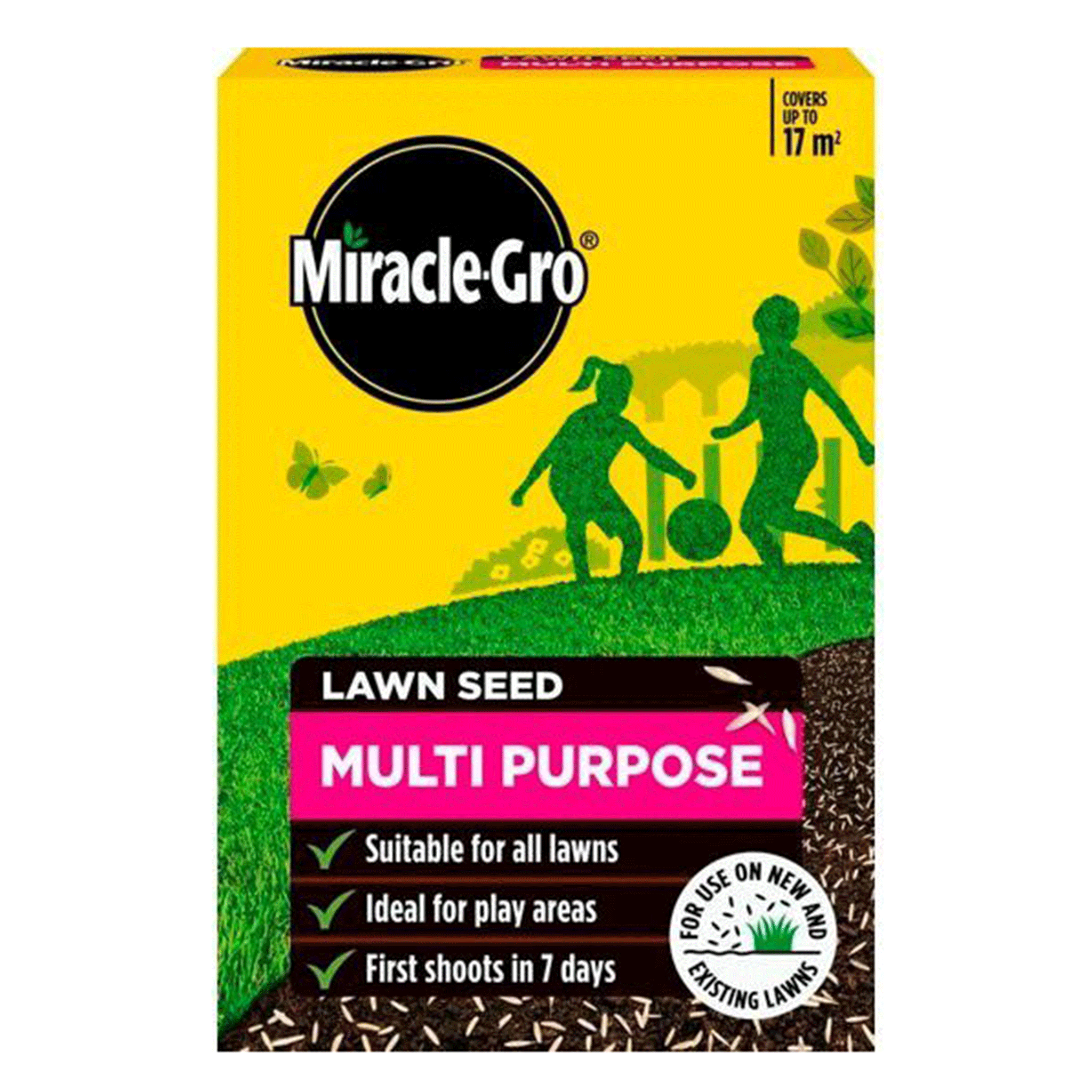 Miracle-Gro Multi Purpose Lawn Seed 500g