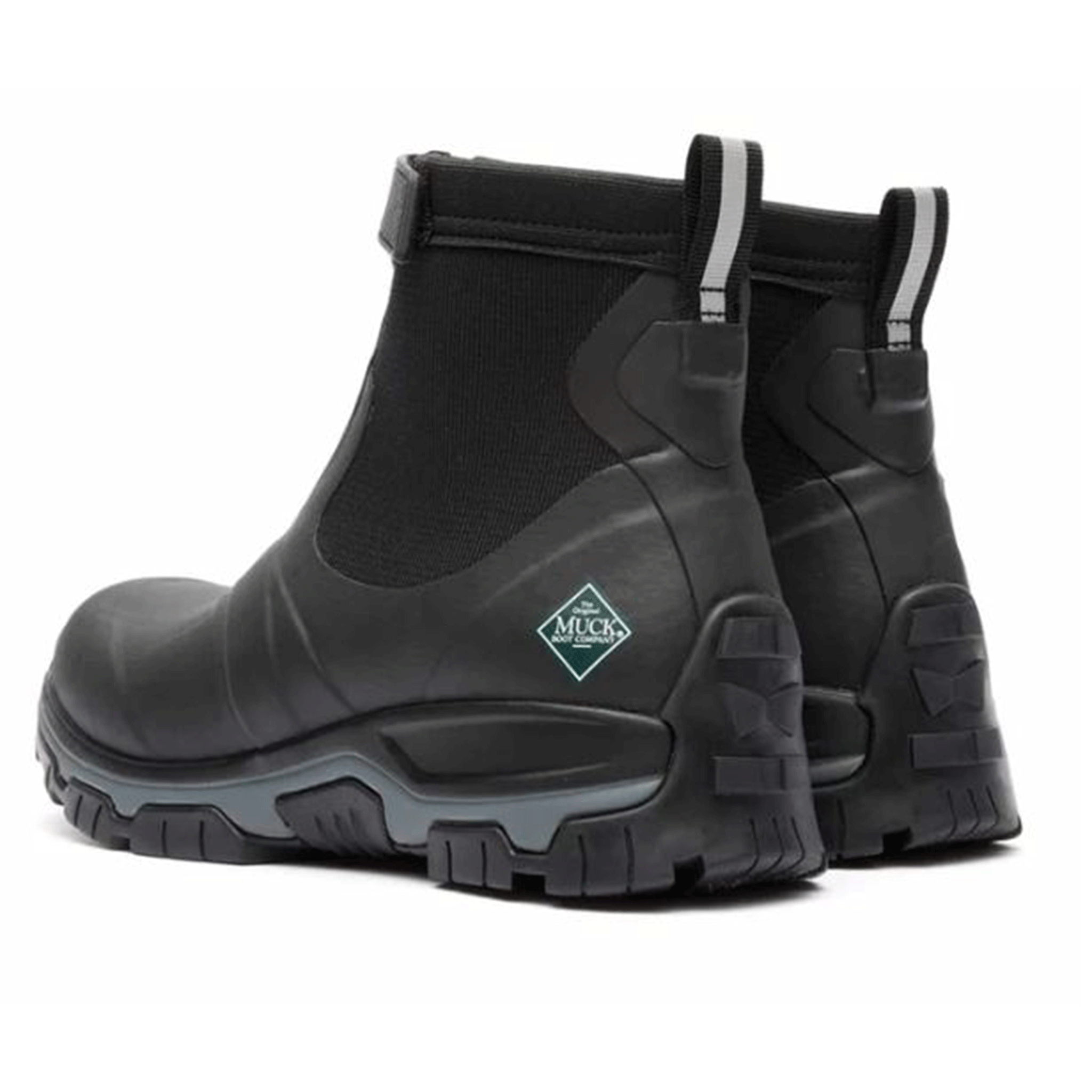 Muck Boot Men's Apex Mid Zip Ankle Boots Black