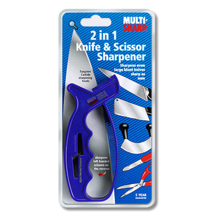 Multi-Sharp 2in1 Knife &amp; Scissor Sharpener 1