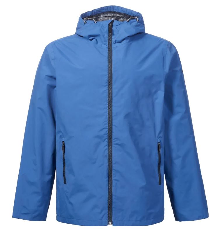 Musto Men's Marina Lightweight Rain Jacket Marine Blue 1