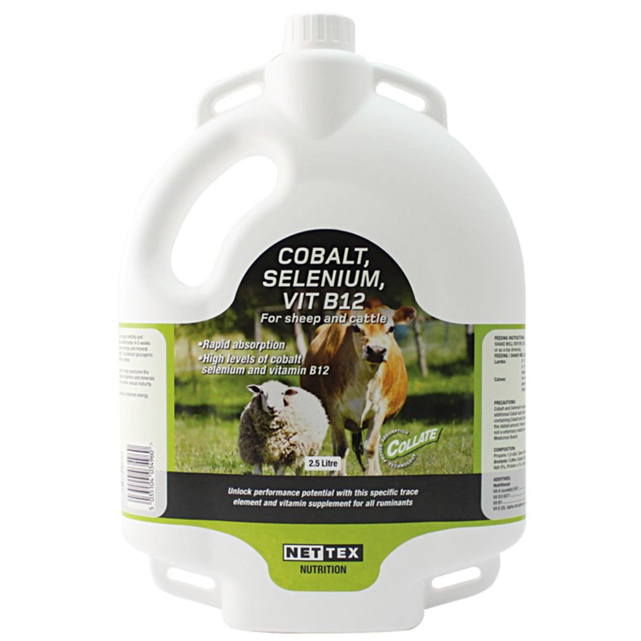 Nettex Cobalt, Selenium & Vitamin B12 Drench 2.5L