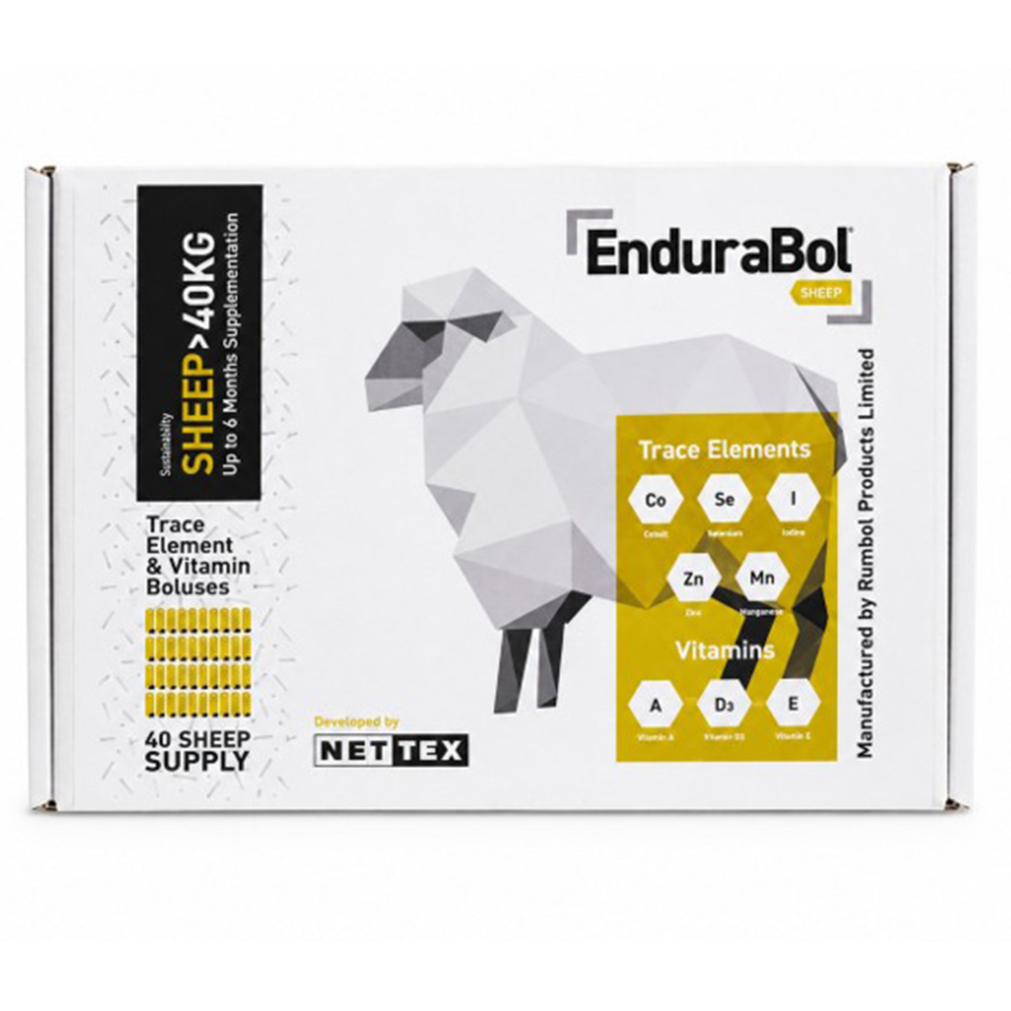 Nettex Endurabol Sheep Bolus without Copper