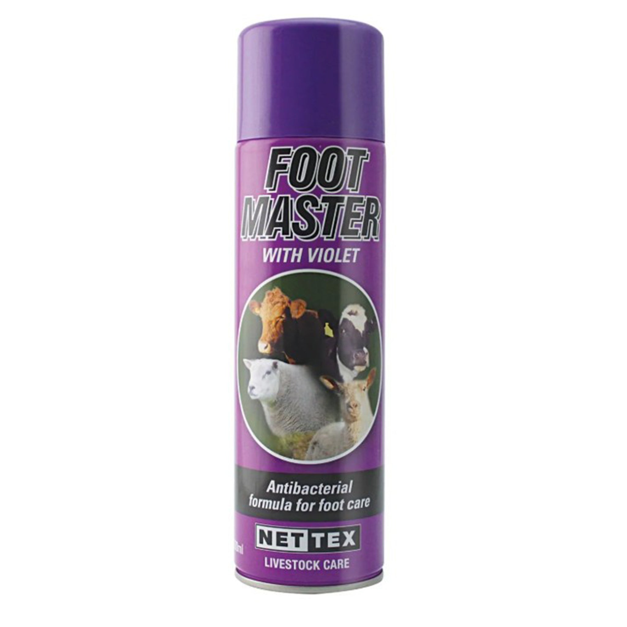 Nettex Footmaster Aerosol Spray with Violet 500ml