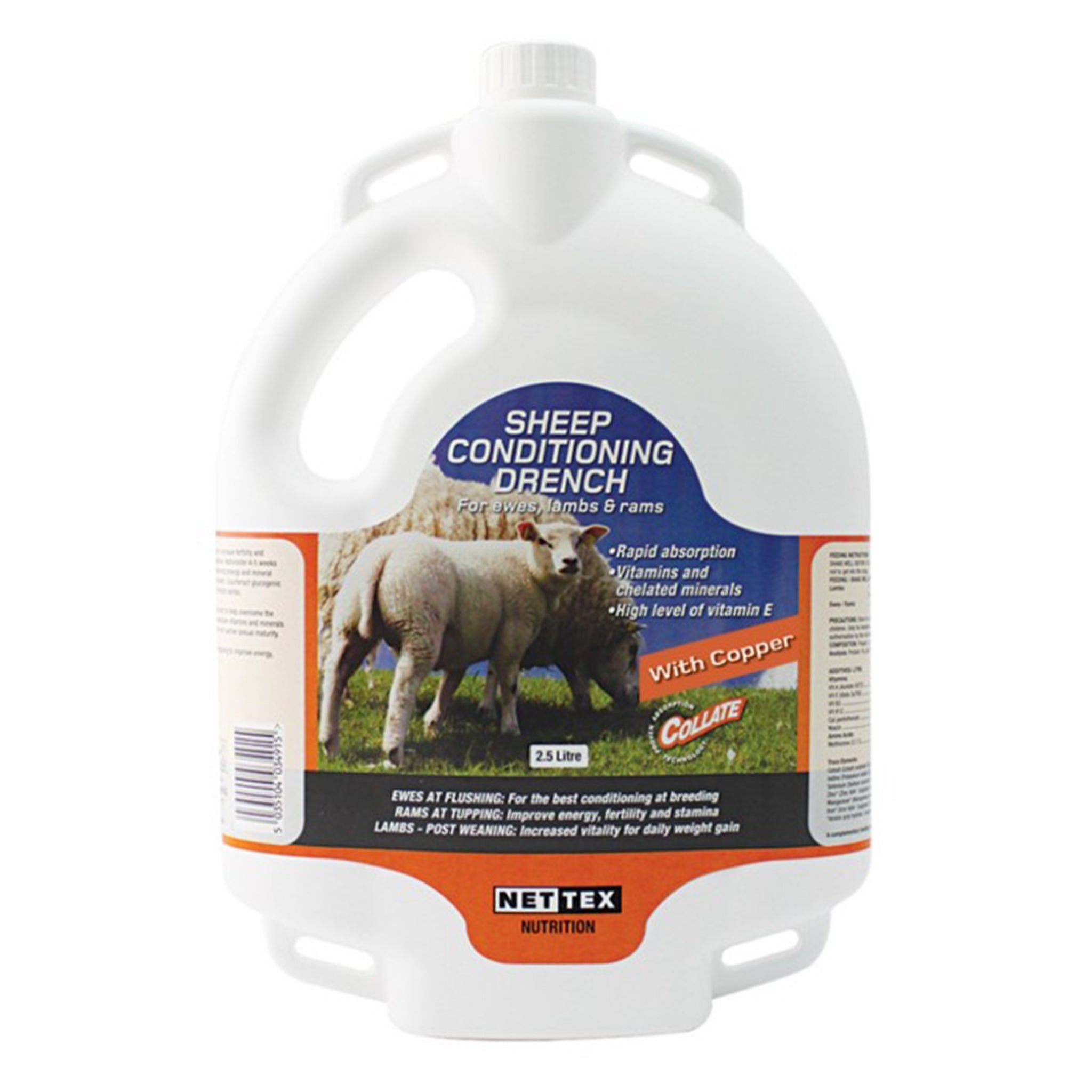 Nettex Sheep Conditioning Drench with Copper 2.5L