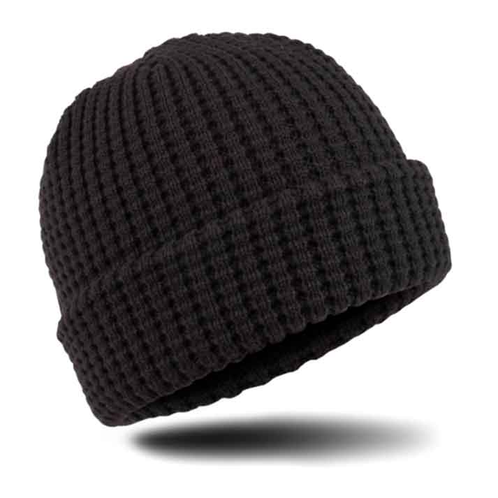 New-Holland-Ribbed-Beanie-Hat-Grey-3