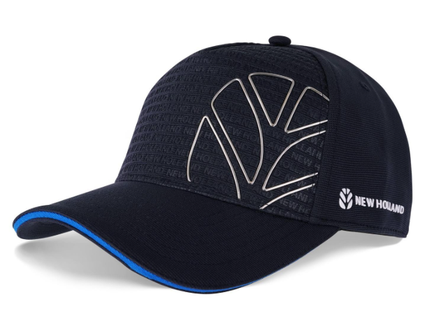New Holland Metal Embossed Cap Navy