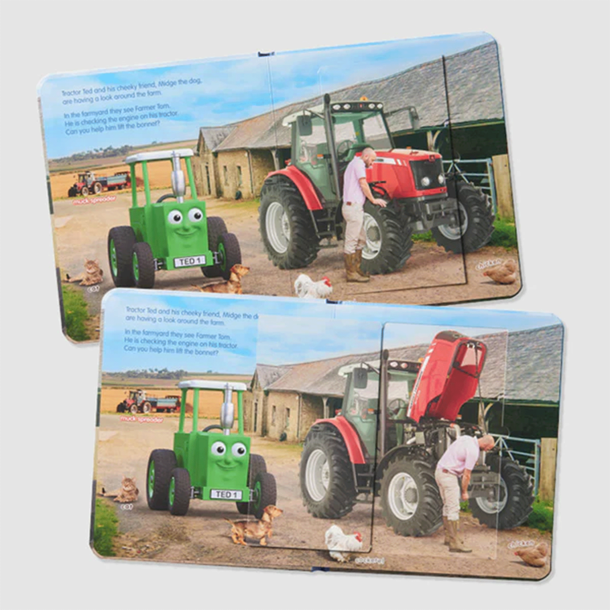Tractor Ted On the Farm Lift-the-Flap Book