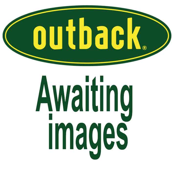Outback Portable Gas Heater Black