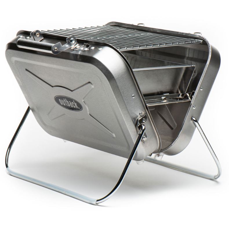 Outback Portable Stainless Steel Charcoal BBQ 1