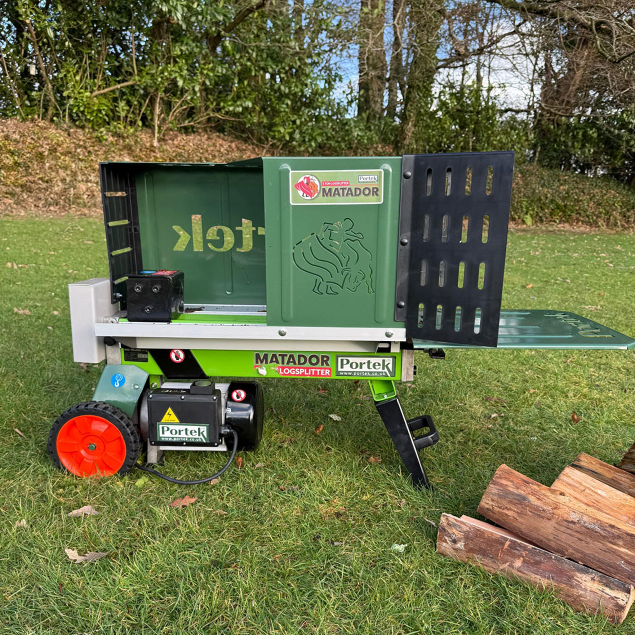 Portek Matador 5 Ton Hydraulic Log Splitter