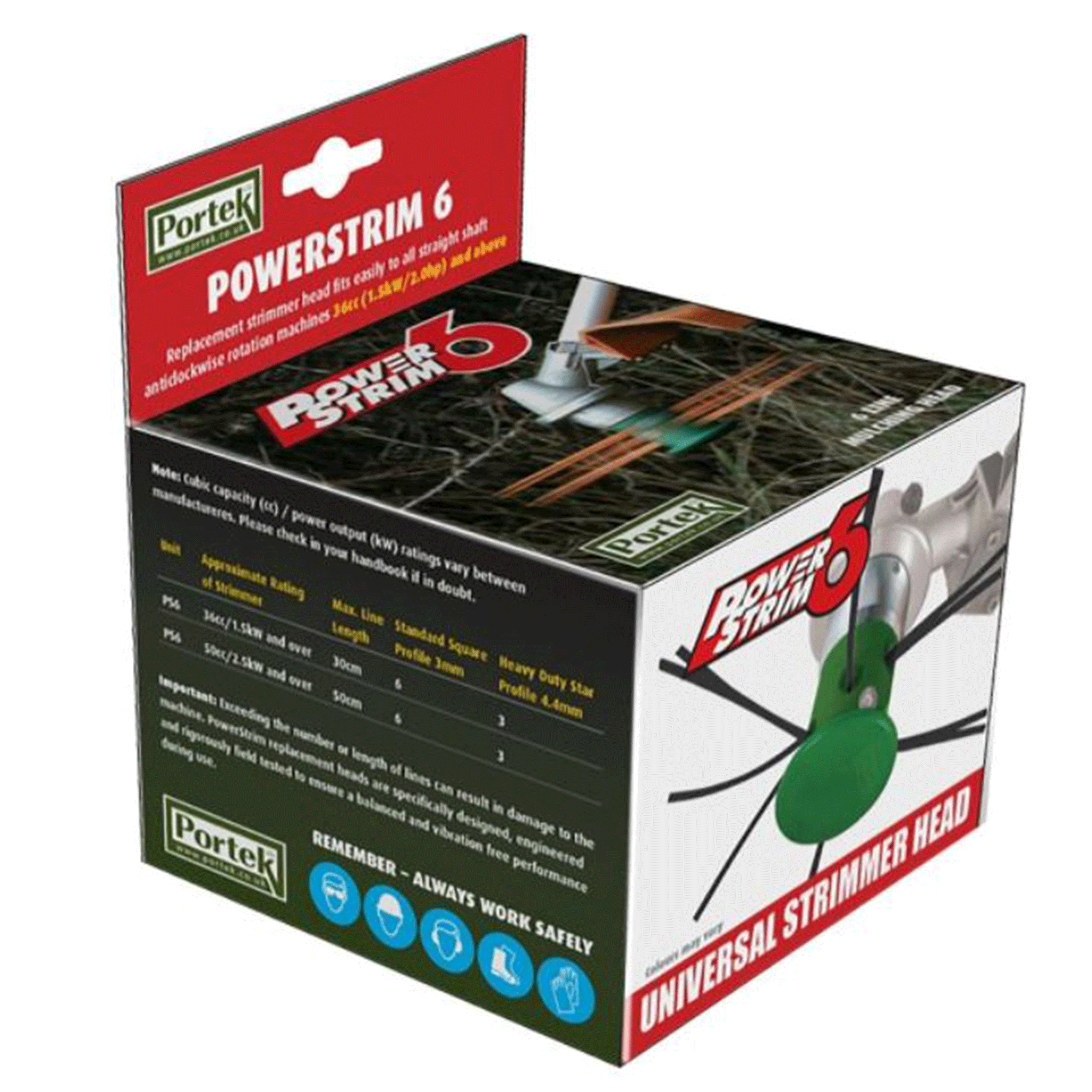 Portek PowerStrim 6 Universal Replacement Mulching Strimmer Head