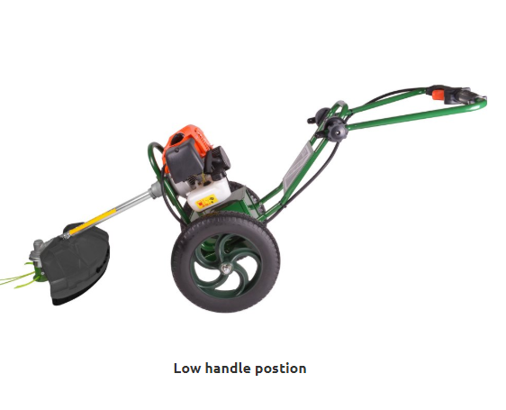 Portek RufCut Wheeled Brushcutter &amp; Heavy Duty Strimmer 10