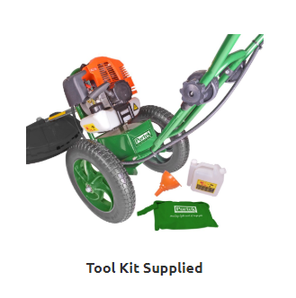 Portek RufCut Wheeled Brushcutter &amp; Heavy Duty Strimmer 5