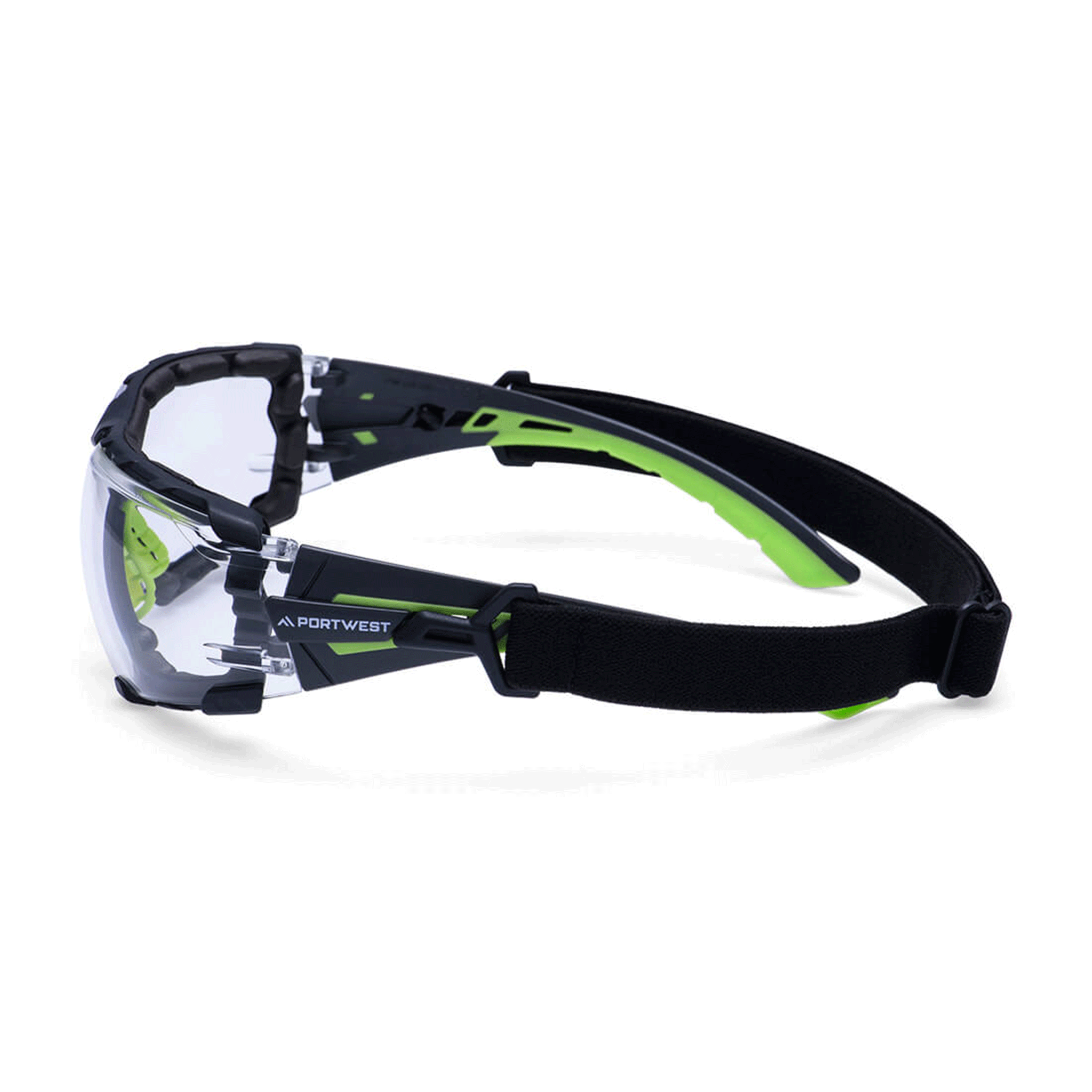 Portwest PS28 Tech Look Pro KN Safety Glasses in Clear