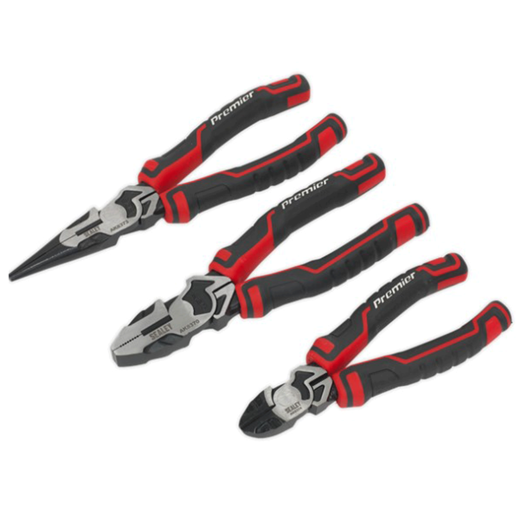 Sealey Premier 3pc High Leverage Plier Set AK8376