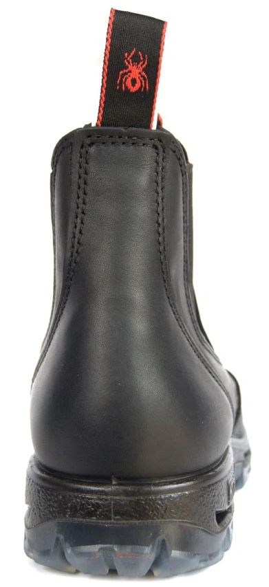 Redback Steel Toe Cap Derby Safety Boots Black 2
