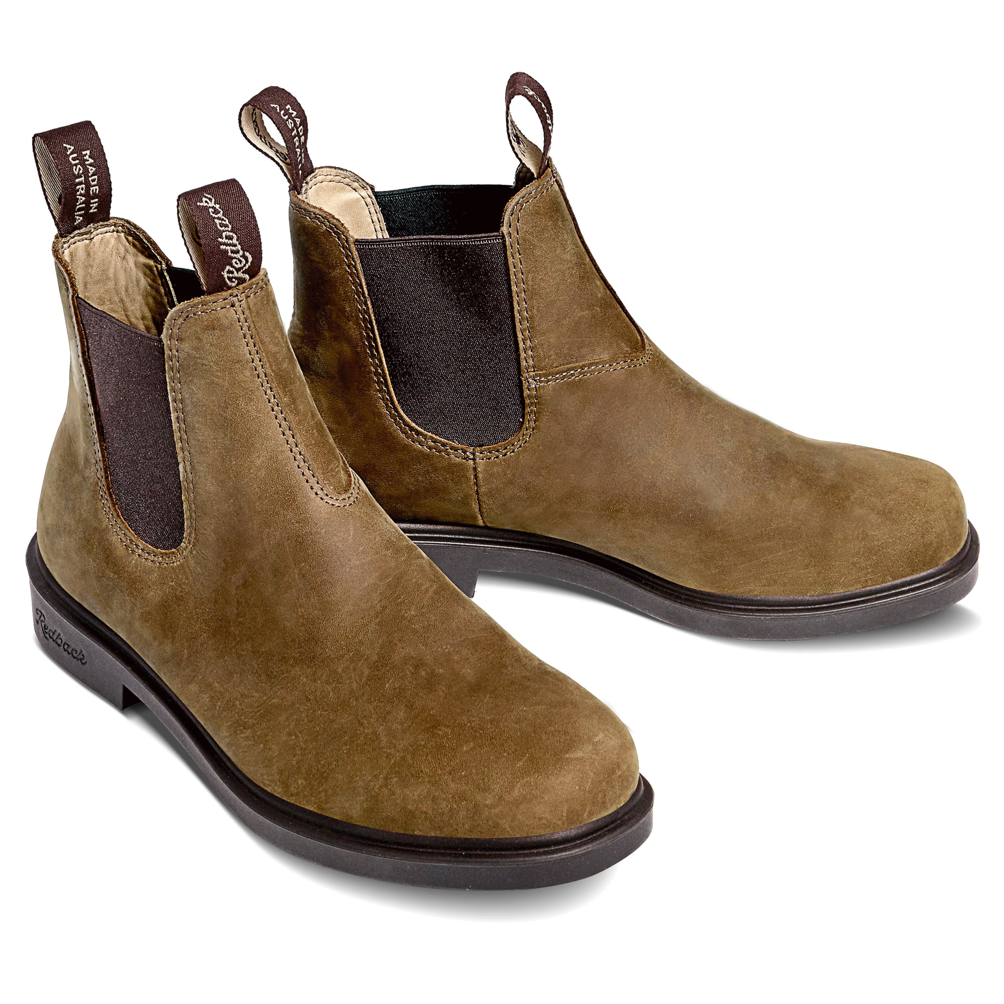 Redback Whistler Dress Boot – Pipeline Tan Nubuck