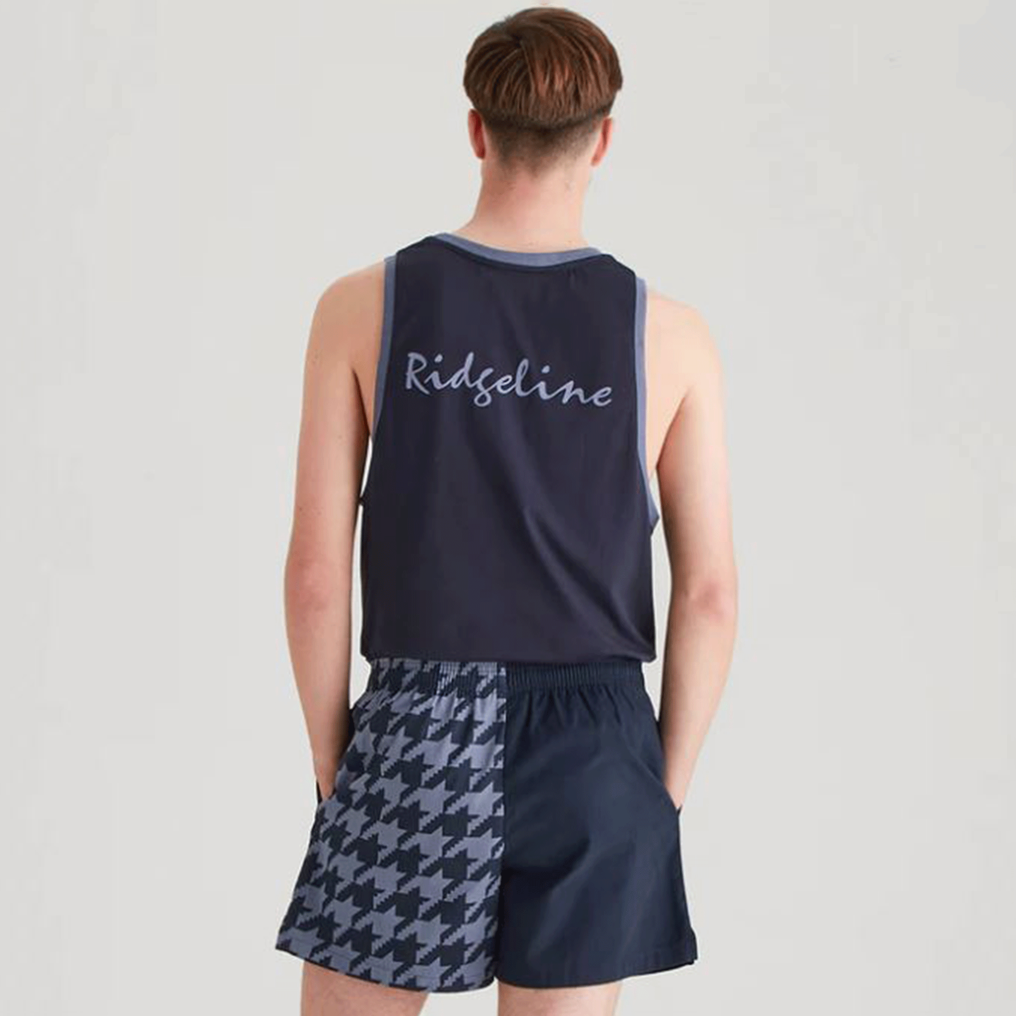 Ridgeline Backslider Shorts Navy Print