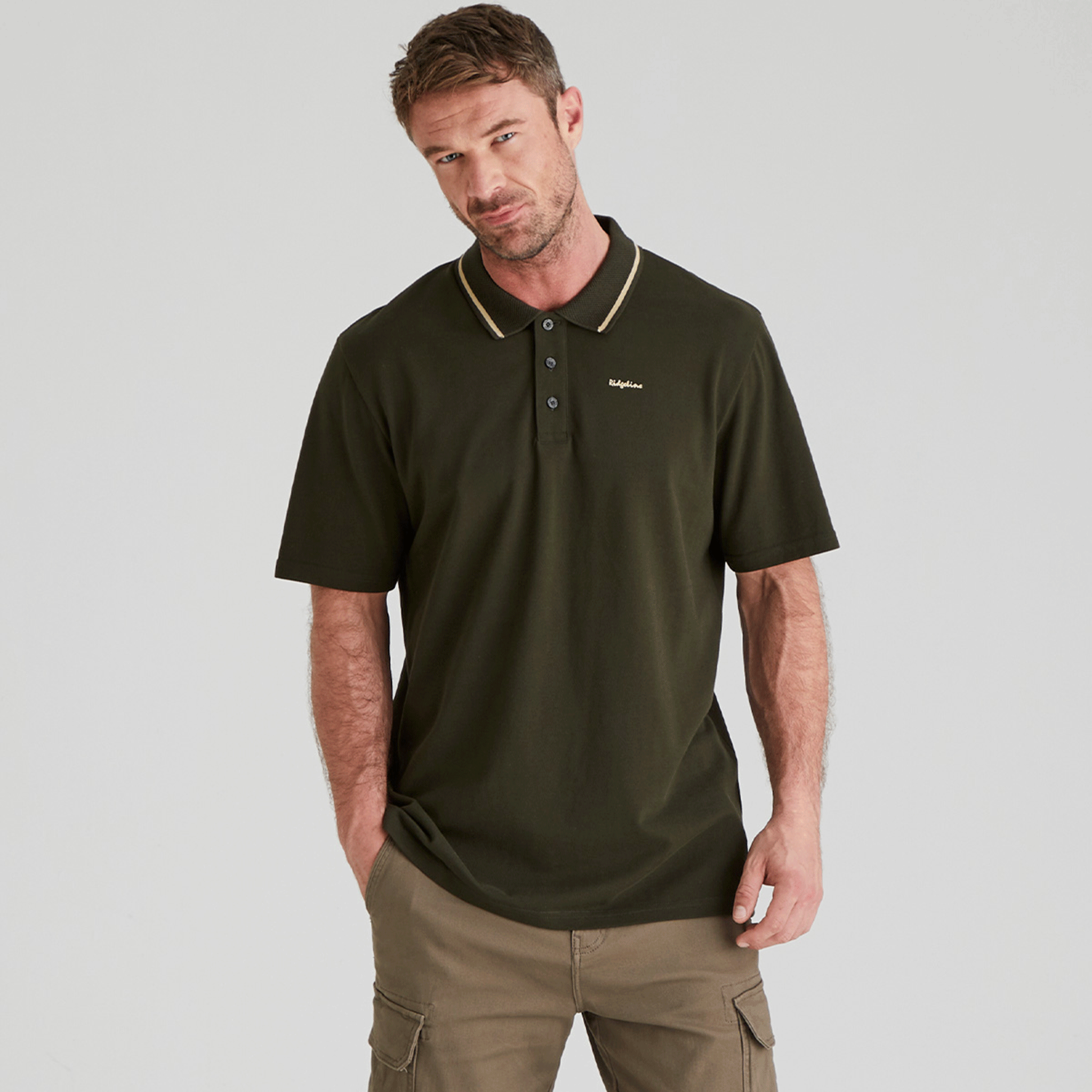 Ridgeline Men's Kilworth Polo Shirt Deep Forest