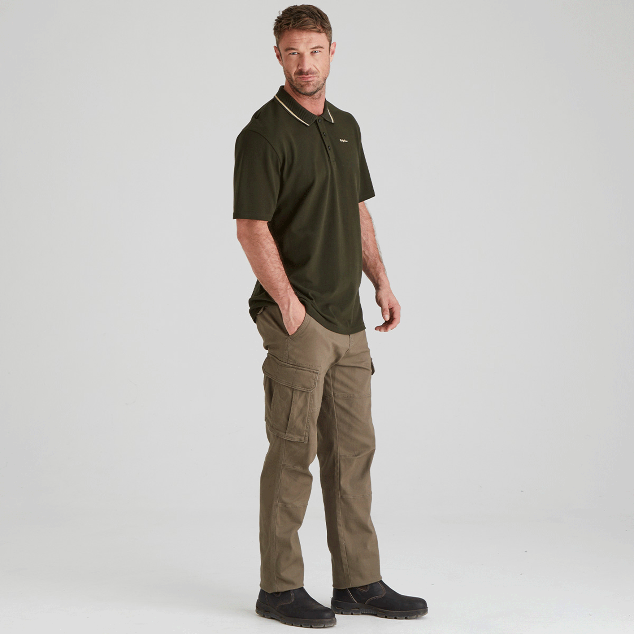 Ridgeline Men's Kilworth Polo Shirt Deep Forest