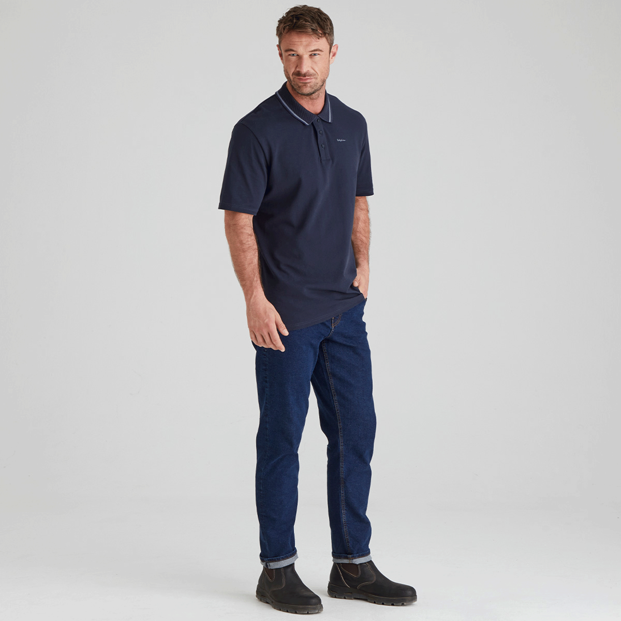 Ridgeline Men's Kilworth Polo Shirt Navy