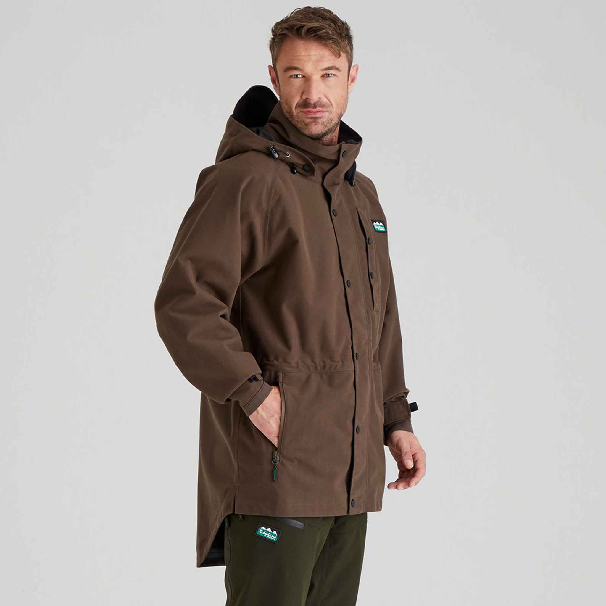 Ridgeline Men's Monsoon Classic Jacket Bark
