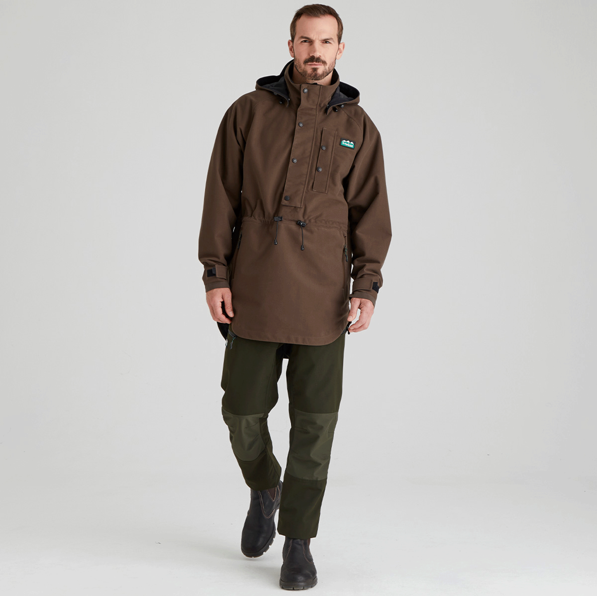 Ridgeline Men's Monsoon Classic Smock Bark