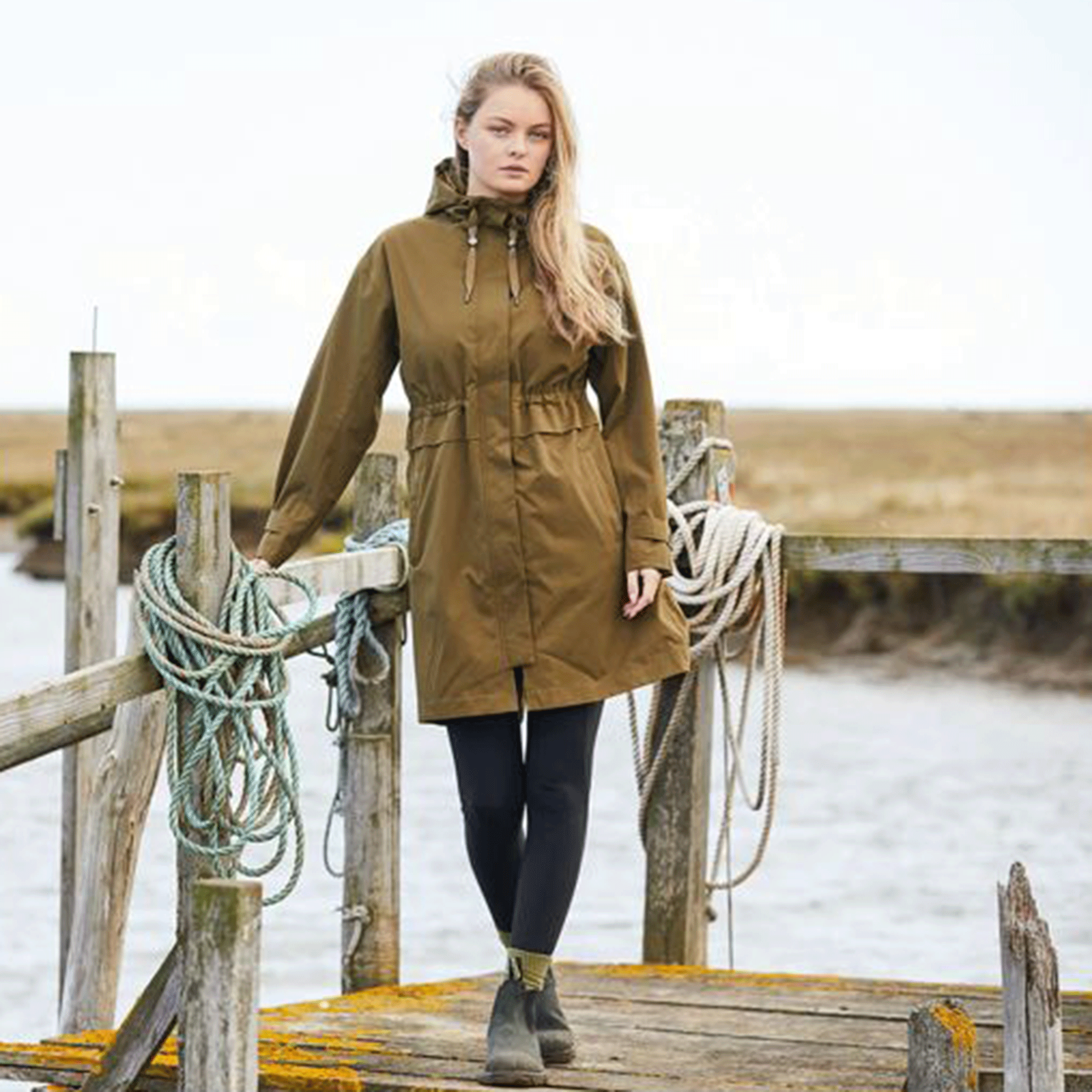 Ridgeline Women's Blakeney Parka Teak