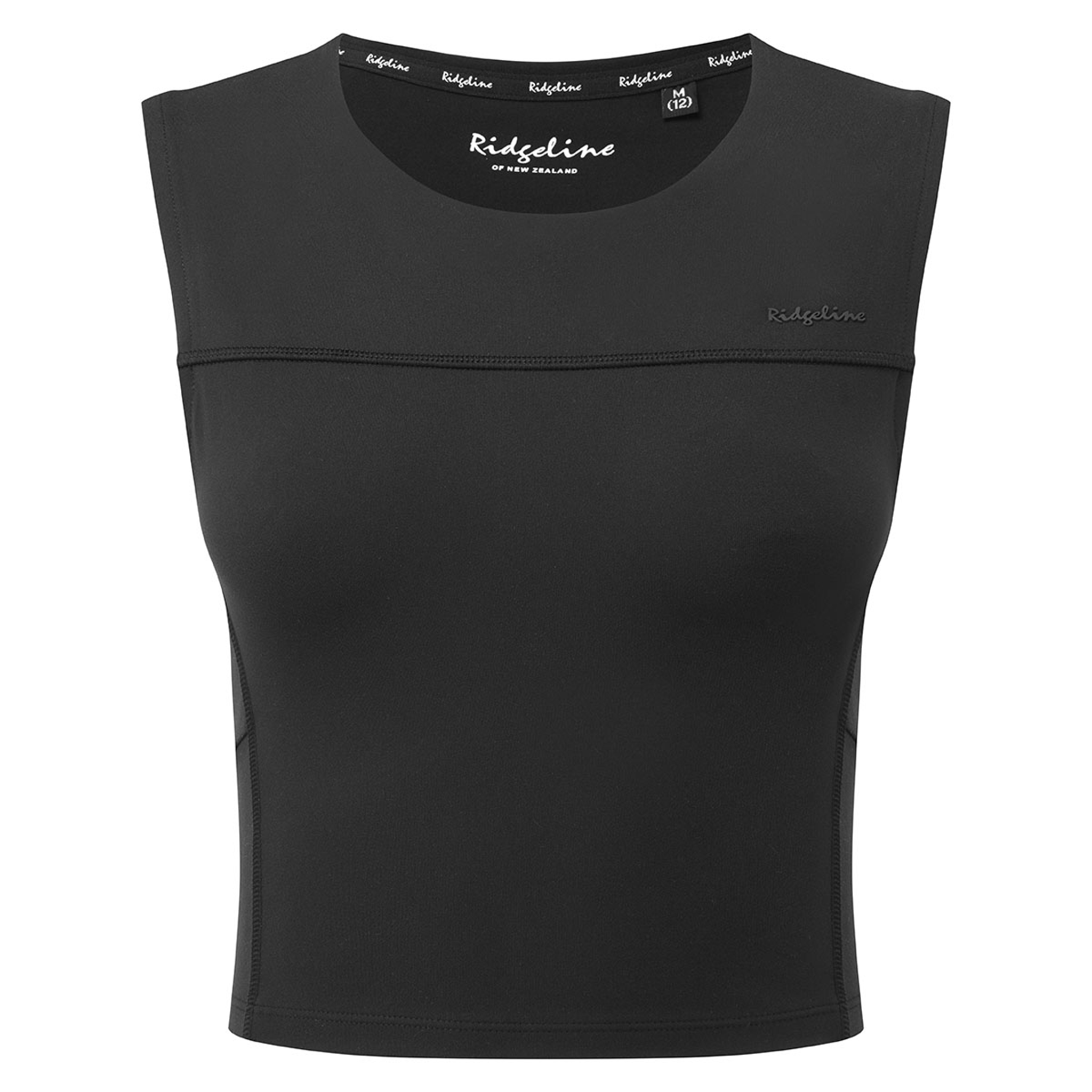 Ridgeline Women's Infinity Crop Top Black