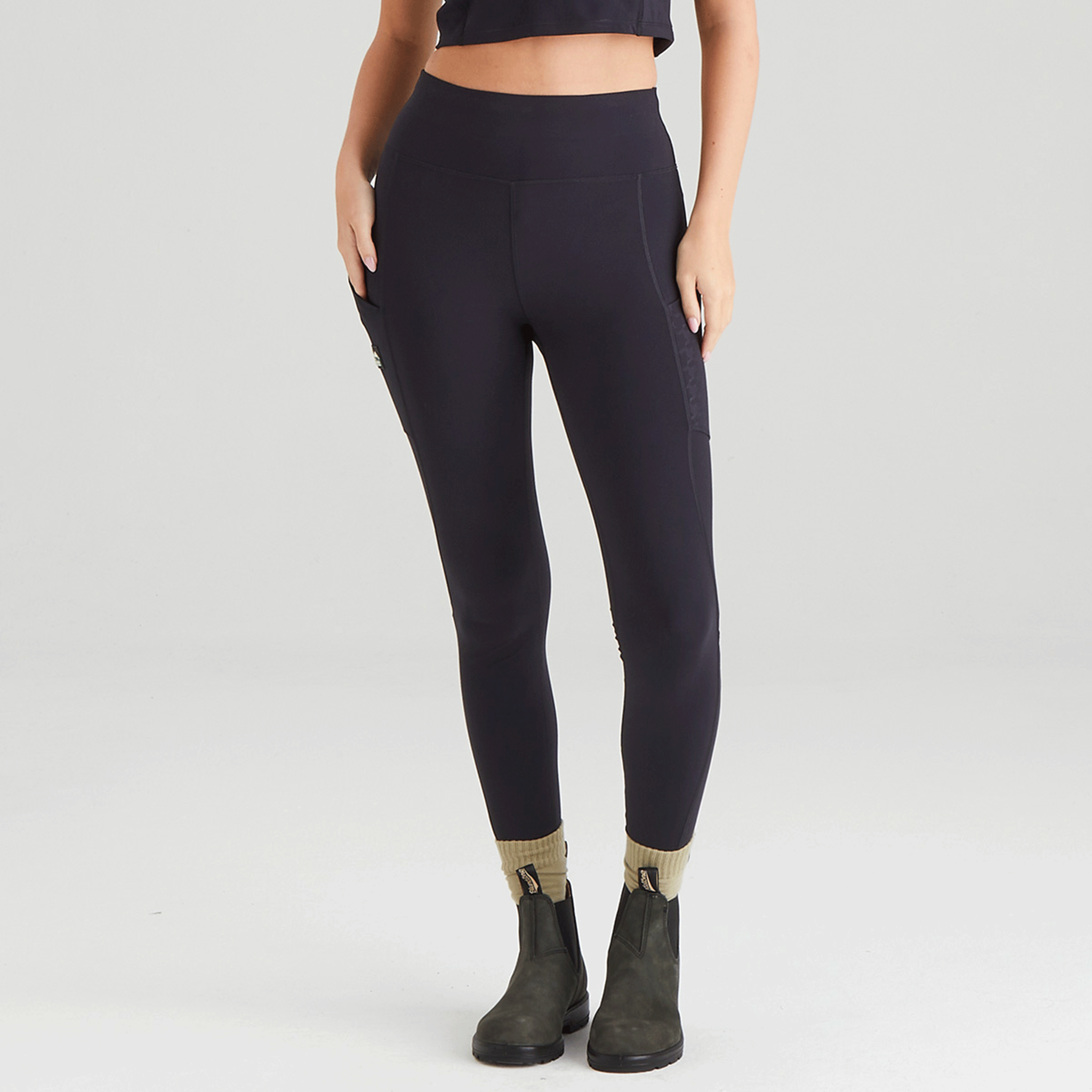 Ridgeline Women's Infinity Leggings Black Print
