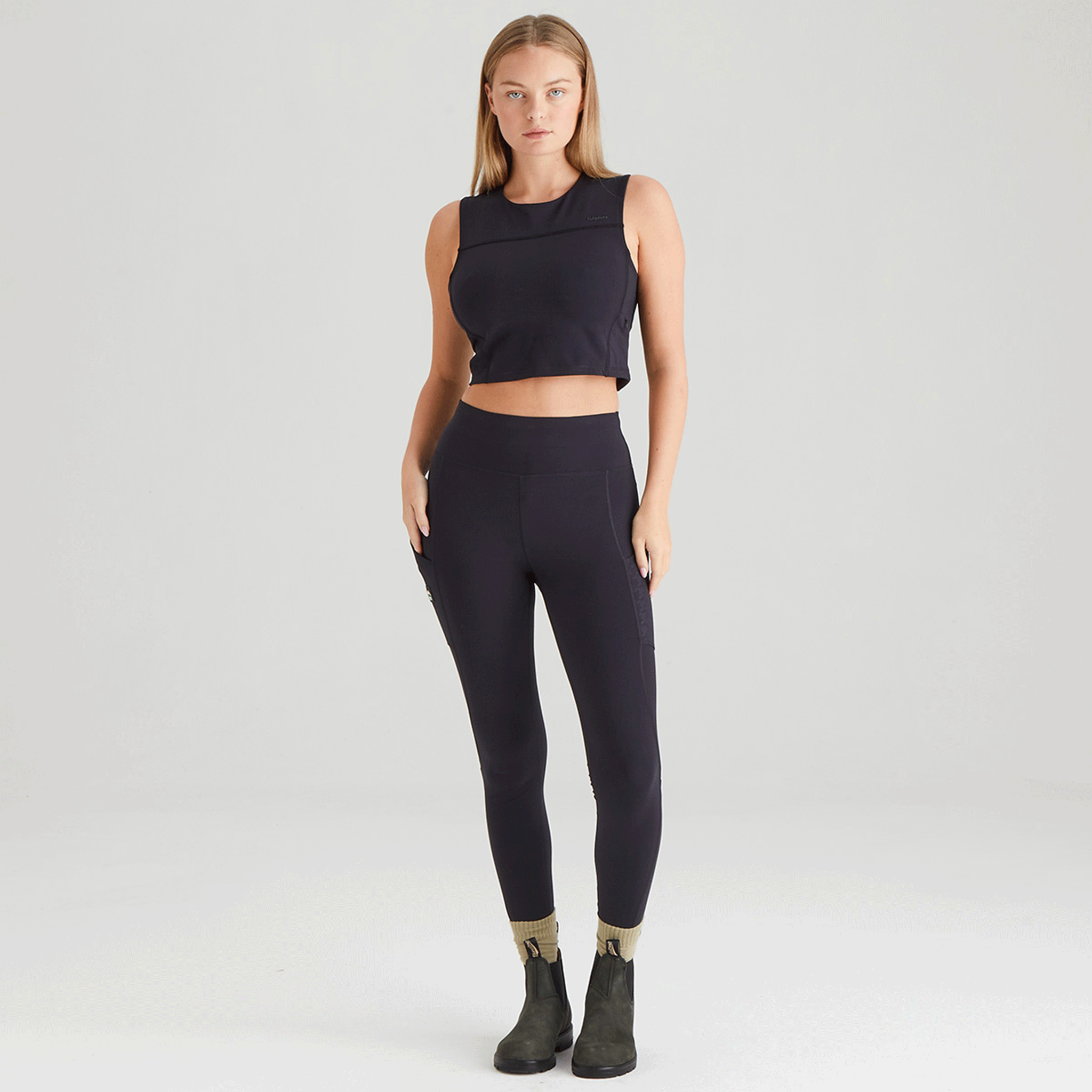 Ridgeline Women's Infinity Leggings Black Print