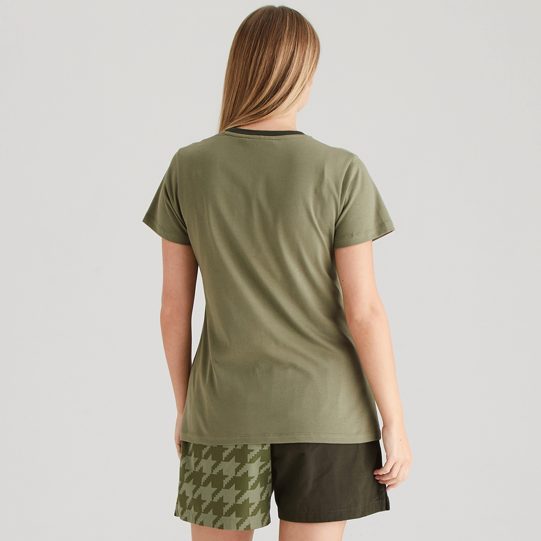 Ridgeline Women's Signature T-Shirt Khaki Green