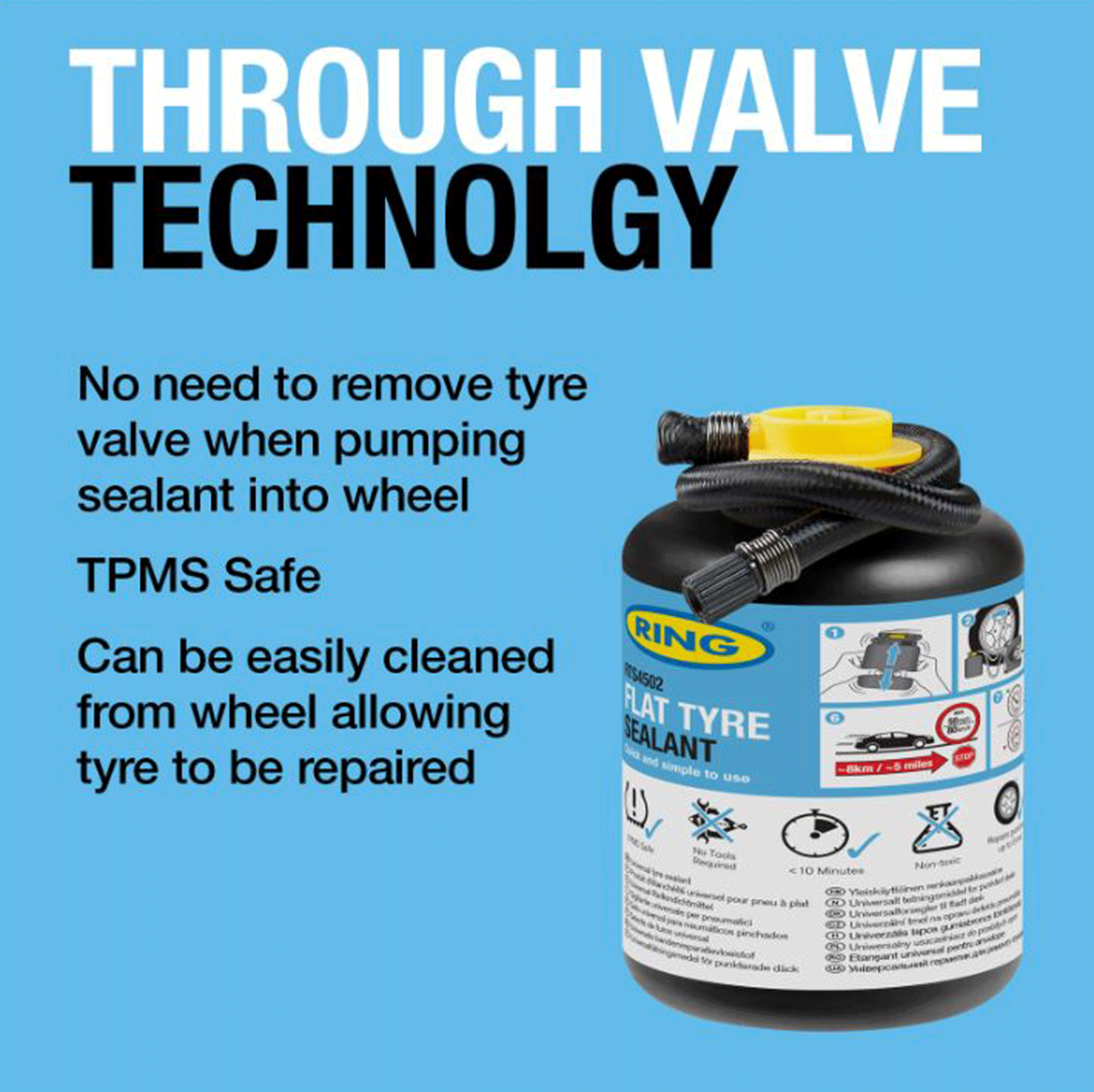 Ring Automotive Car Puncture Repair Kit