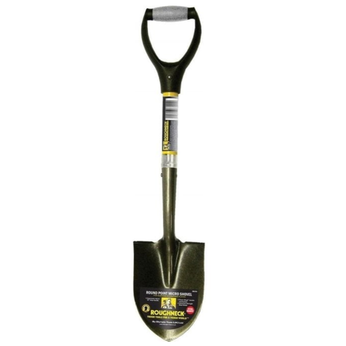 Roughneck Round Point Micro Shovel