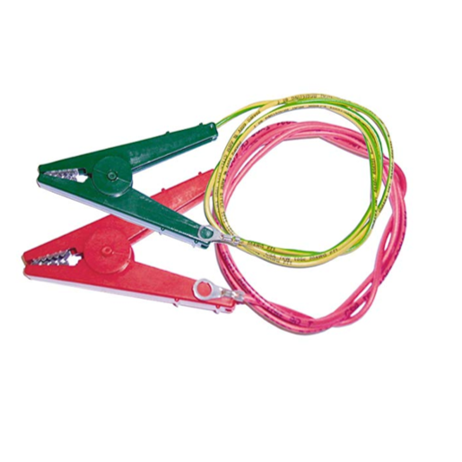 Rutland Electric Fencing Earth &amp; Live Lead Set 1