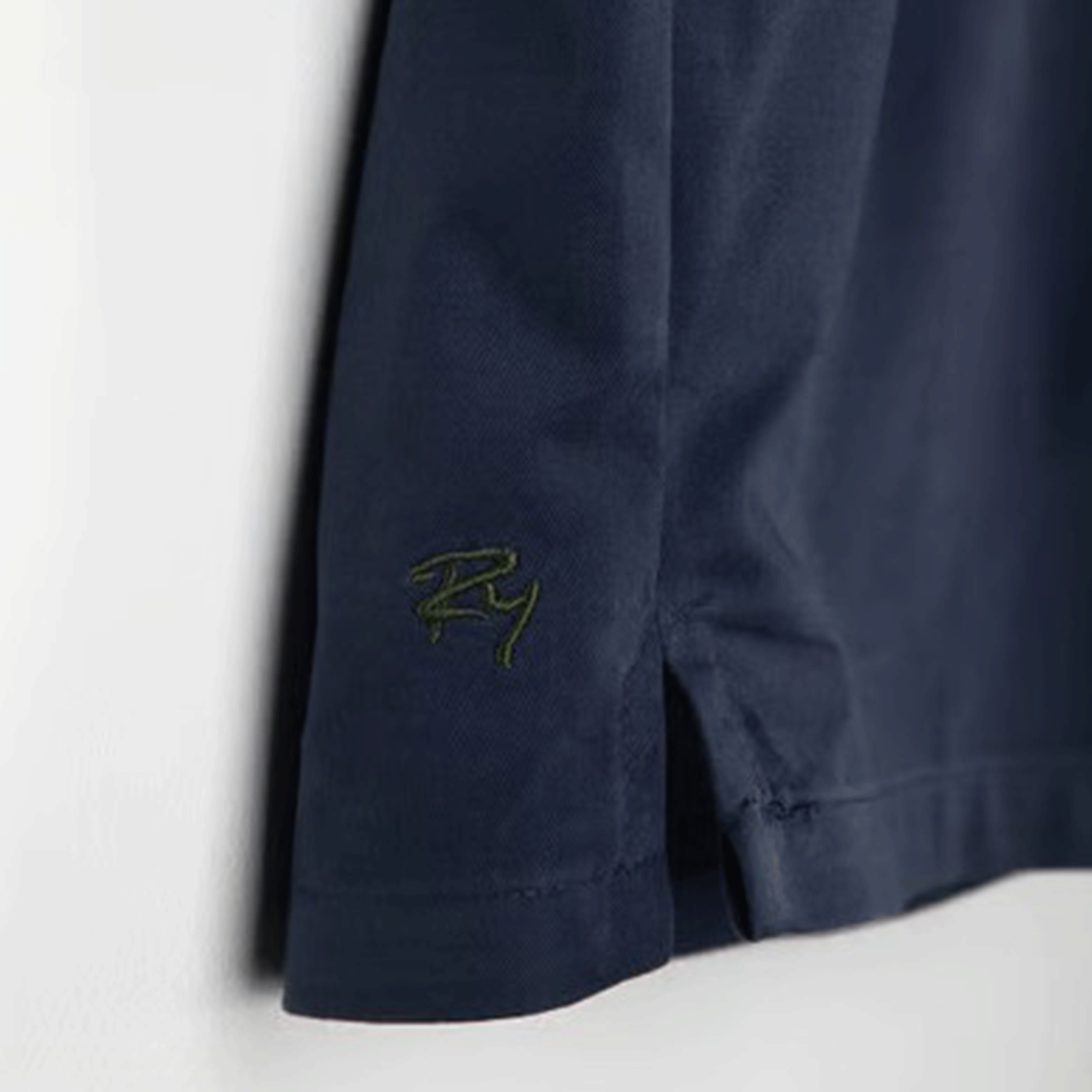 Rydale Fordon Men's Quartered Cotton Rugby Shorts Navy-Olive
